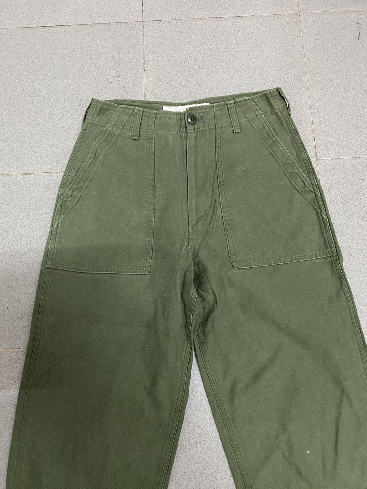 Japanese Brand Vintage The Shinzone tokyo city pants olive green Size US 28 / EU 44 - 3 Thumbnail