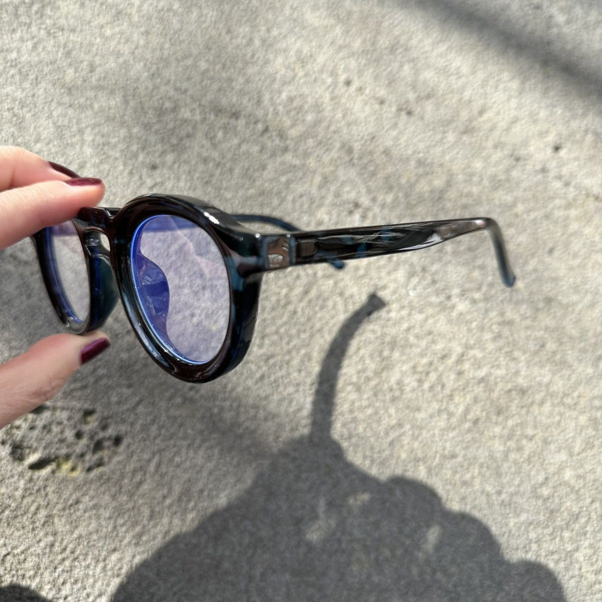 Other Minimal Clear Glasses | Y2K Streetwear XY11382-05 Size ONE SIZE - 2 Thumbnail