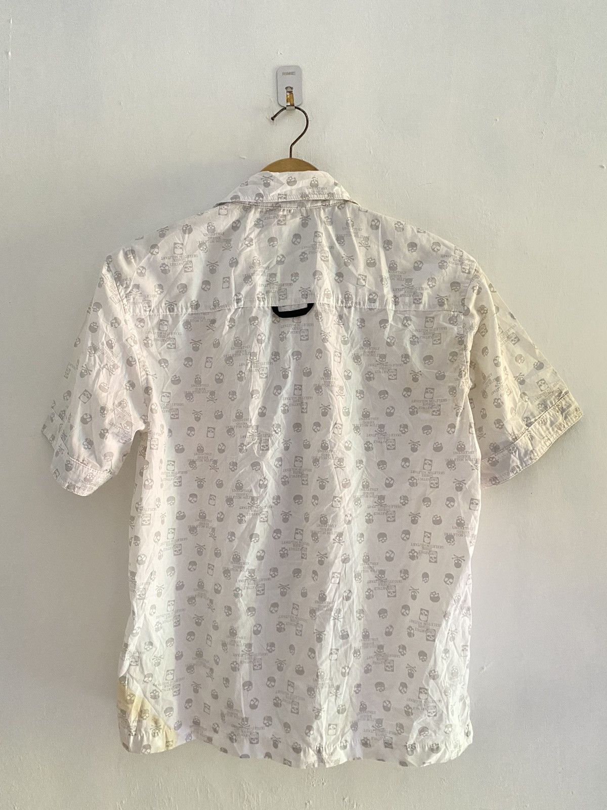 If Six Was Nine × Japanese Brand Seditionaries Splendid Satisfaction skull button ups shirts Size US M / EU 48-50 / 2 - 3 Thumbnail
