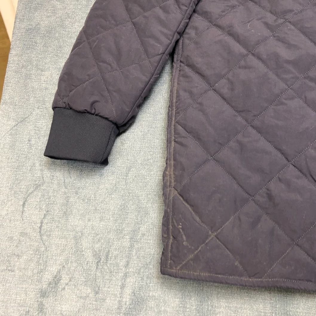 The North Face The North Face Cuchillo Parka Jacket Womens Large Navy Blue Quilted Sherpa Lined Size L / US 10 / IT 46 - 7 Thumbnail