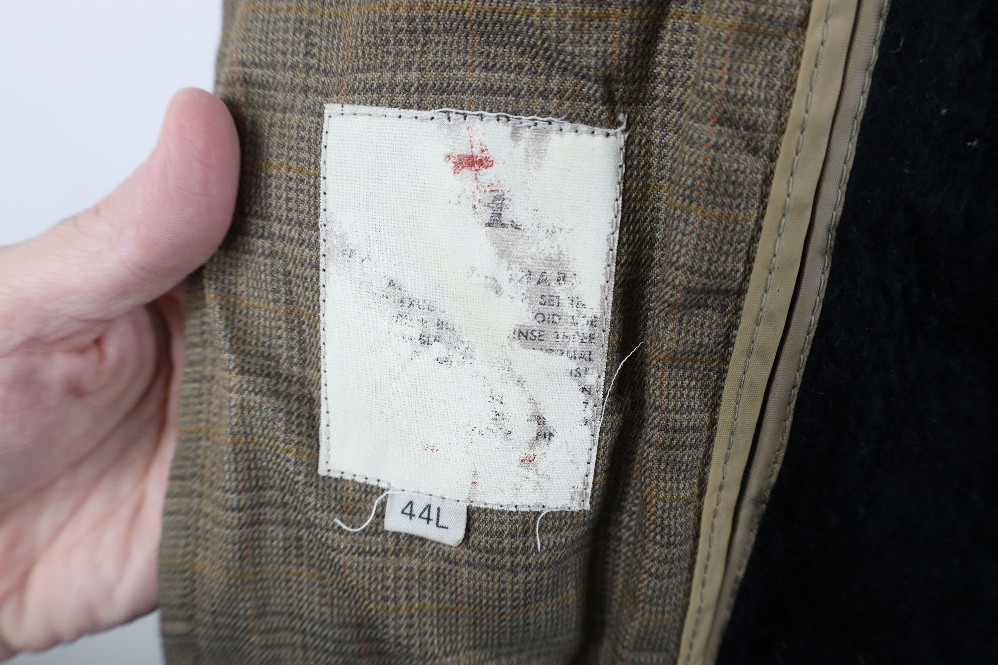 Vintage Vintage 60s 70s Streetwear Trench Coat Rain Jacket Plaid Size US XL / EU 56 / 4 - 9 Thumbnail