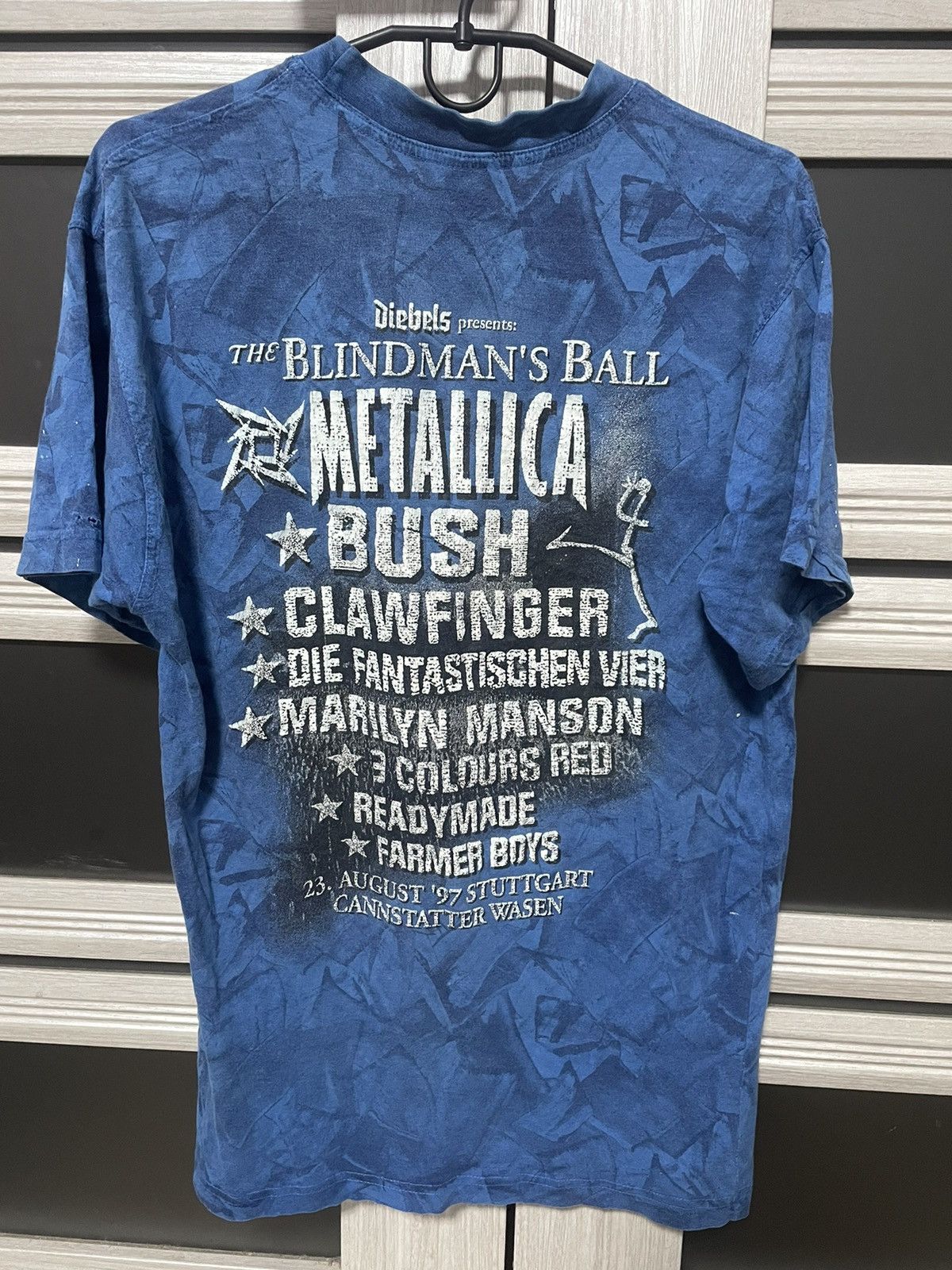 Band Tees Metallica 1997 Blindman’s Ball Vintage Concert Tour Tee XL Size US XL / EU 56 / 4 - 2 Thumbnail