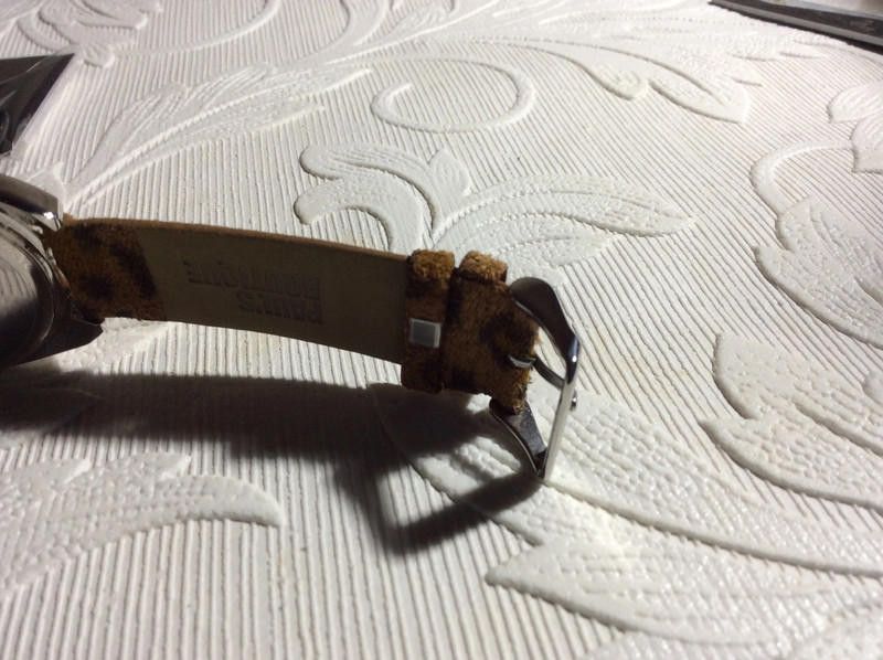 Designer Paul's Boutique brown leather strap watch Size ONE SIZE - 7 Thumbnail