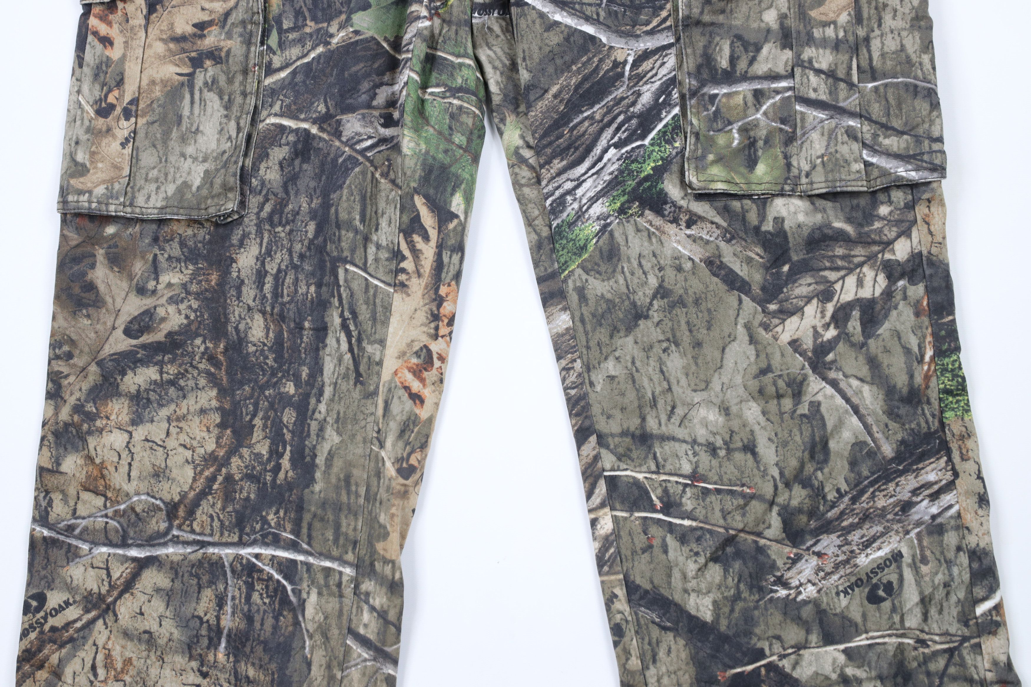 Mossy Oaks × Vintage Vintage Mossy Oak Camouflage Reinforced Wide Leg Cargo Pants Size US 38 / EU 54 - 3 Thumbnail