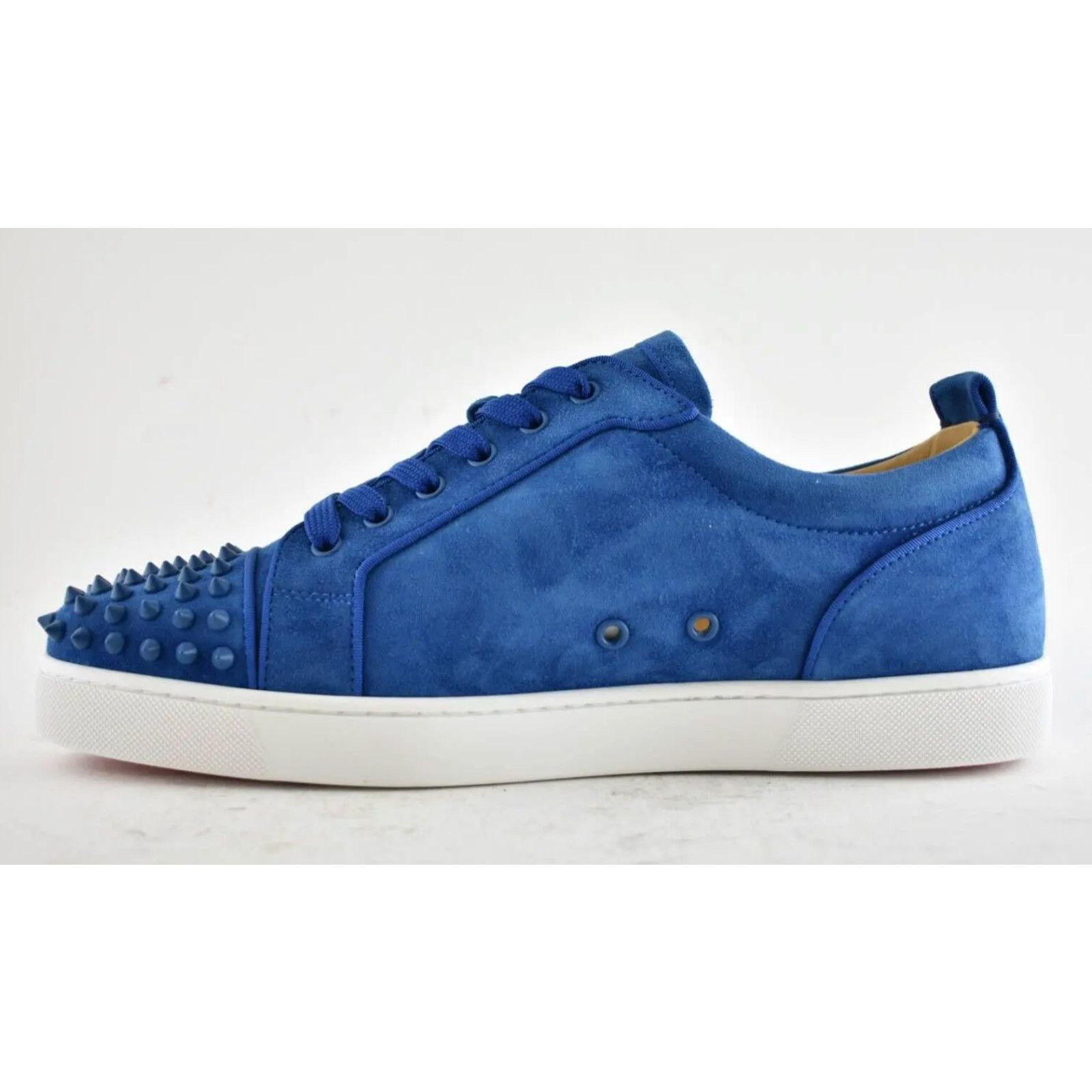 Christian Louboutin Christian Louboutin Louis Junior Spike Orlato Flat Blue Size US 12 / EU 45 - 6 Thumbnail