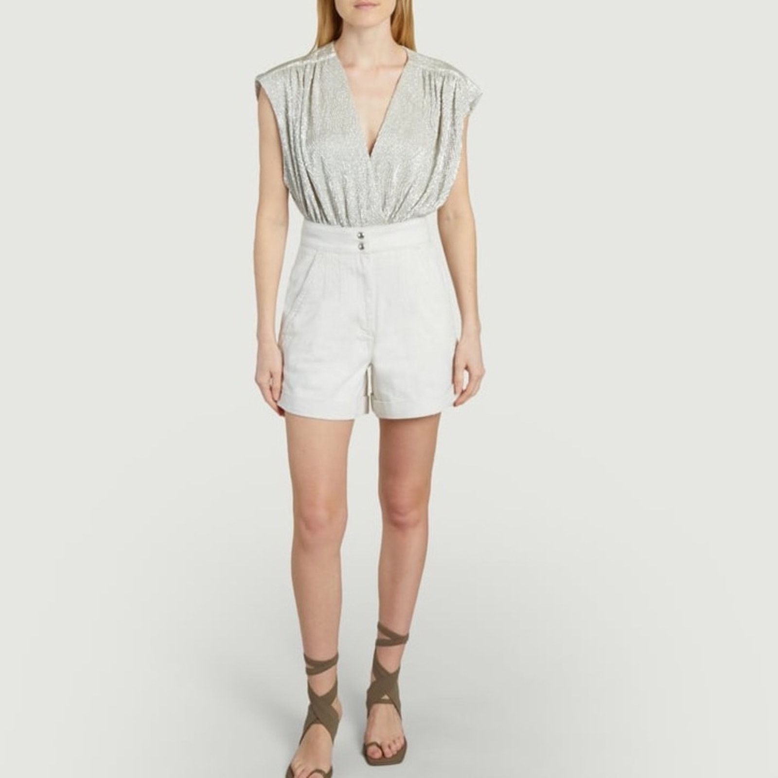 Iro NWT! IRO High-Waisted Women's Shorts, Size 36 (25-26 US ) Size 26" / US 2 / IT 38 - 1 Thumbnail