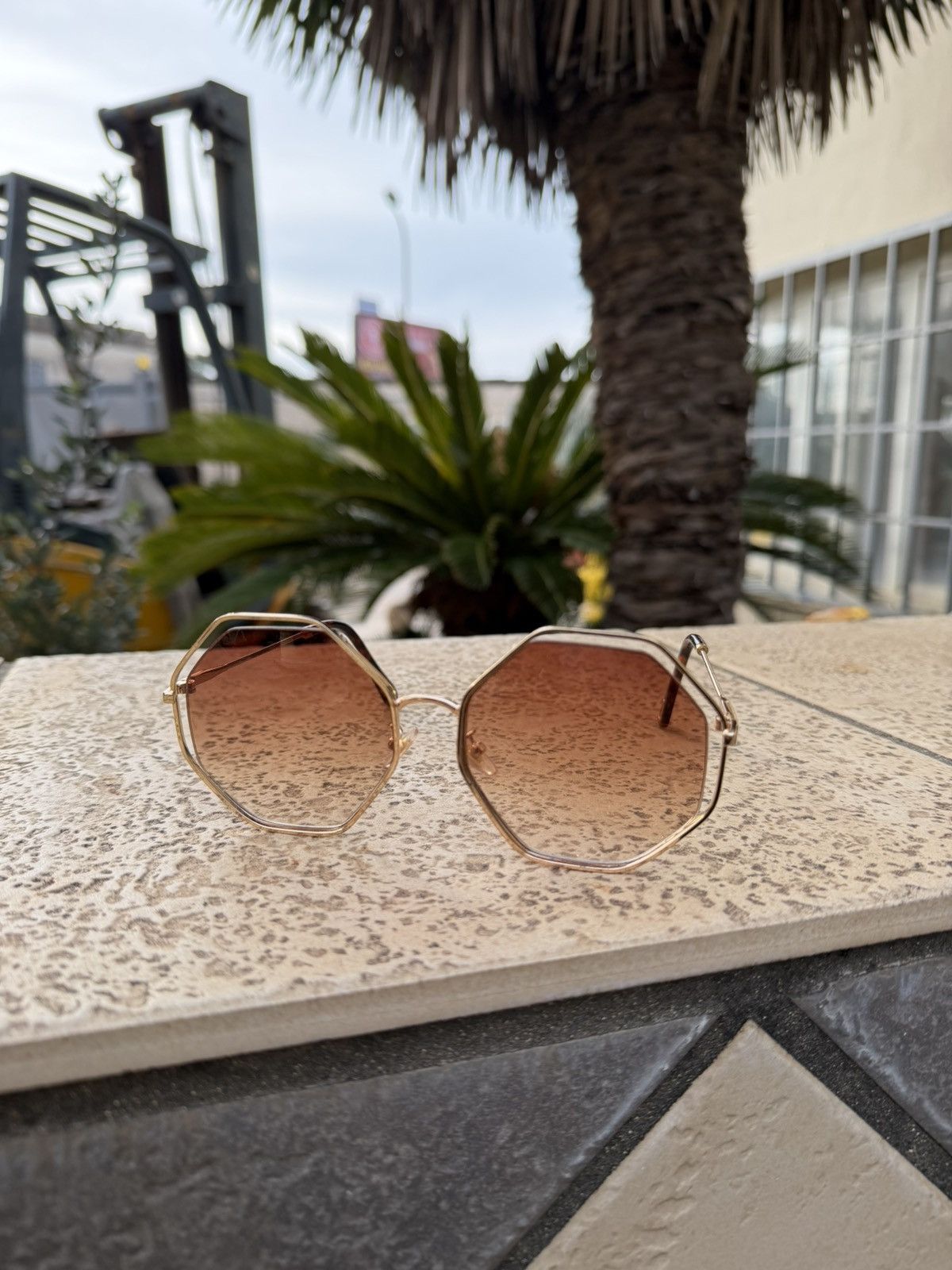 Dior Dior Sunglasses Gold Vintage Size ONE SIZE - 2 Thumbnail