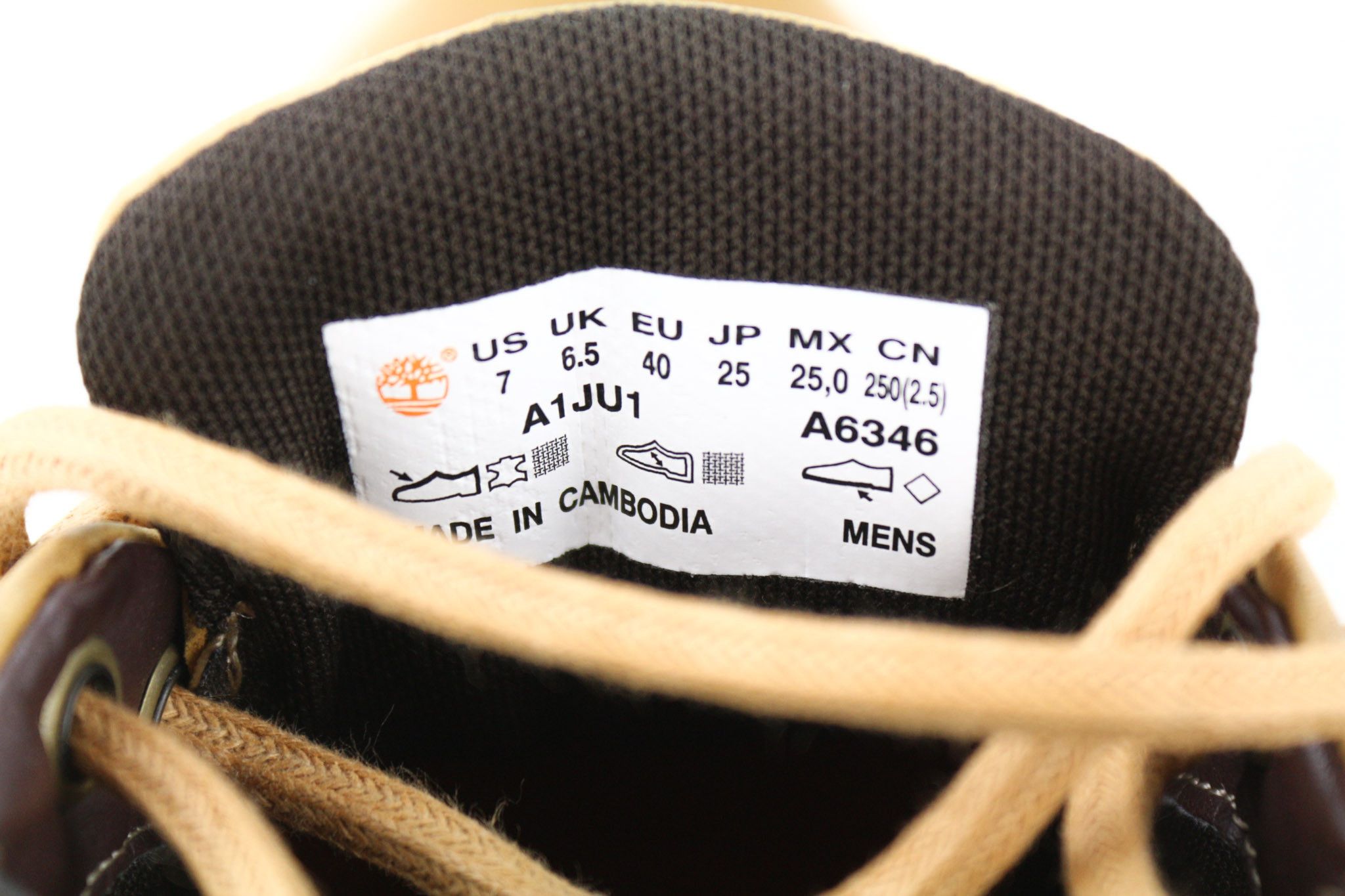 Timberland A1JU1 UK6.5 Brown Leather Almond 79835 Size US 7 / EU 40 - 10 Thumbnail