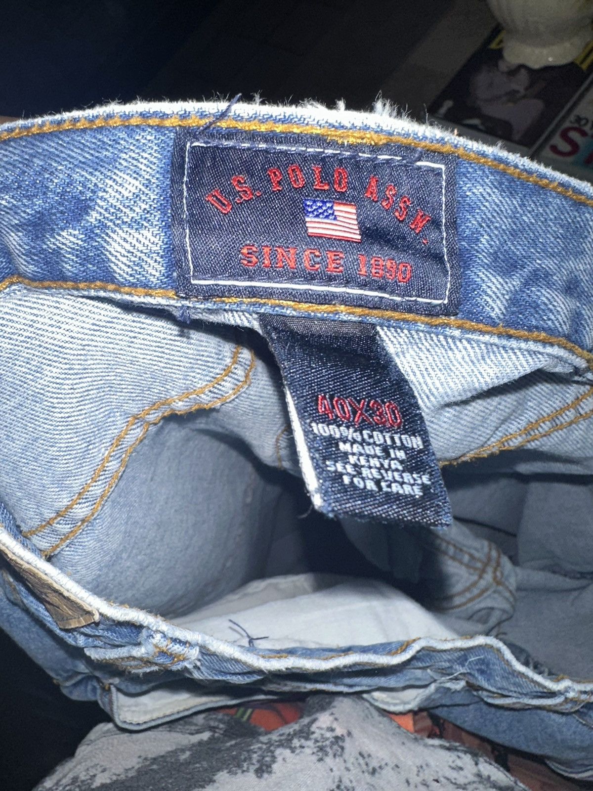 U.S. Polo Assn. us polo Assn baggy Vintage Jeans Size US 40 / EU 56 - 5 Thumbnail