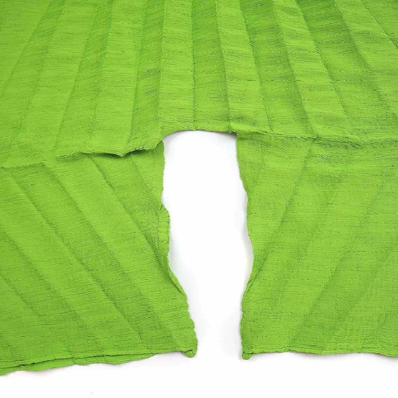 Issey Miyake Issey Miyake Apple green pleated trousers Size 22" - 5 Thumbnail