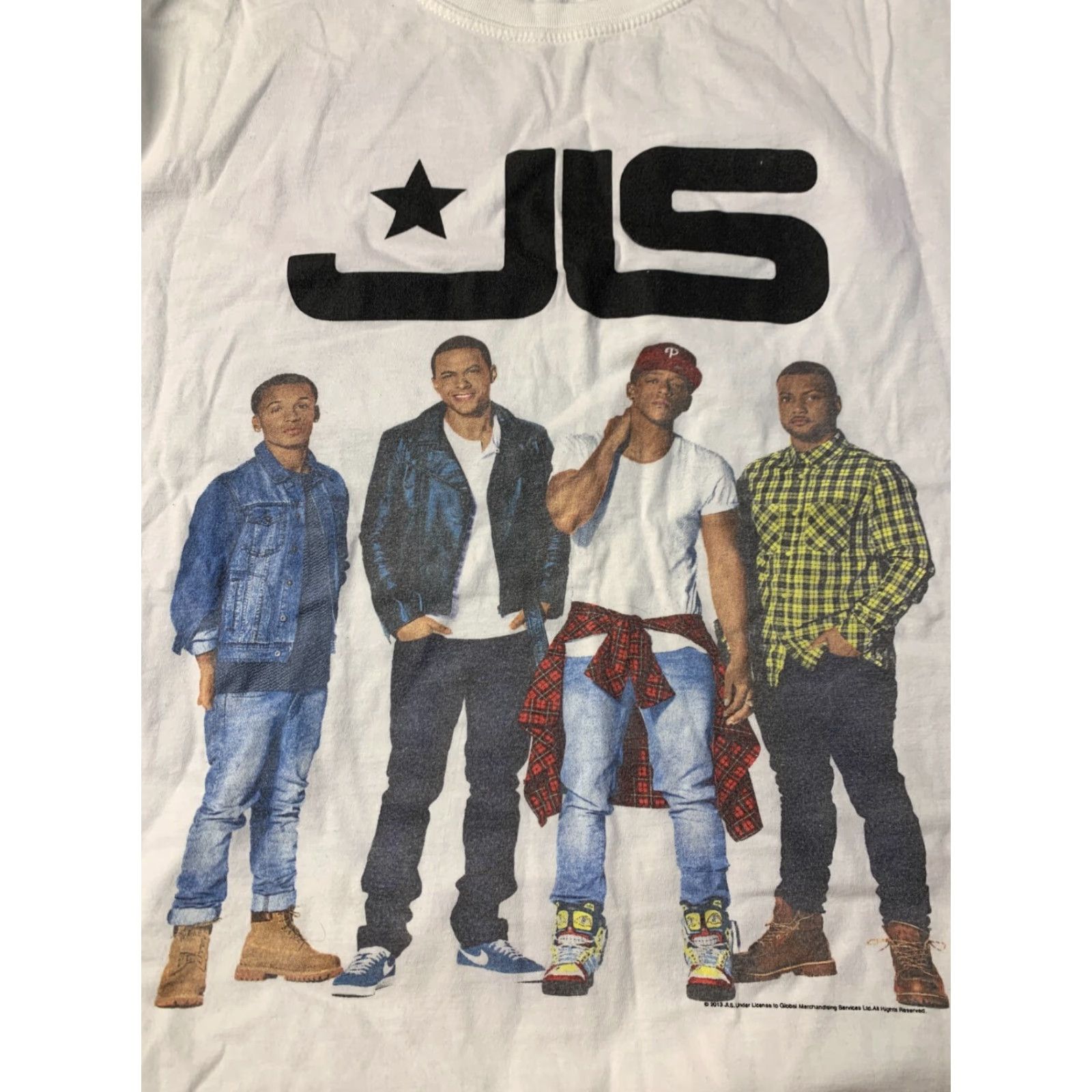 Gildan JLS World Tour 2013 Shirt Men L White Gildan Original Size L Large Size US L / EU 52-54 / 3 - 4 Thumbnail