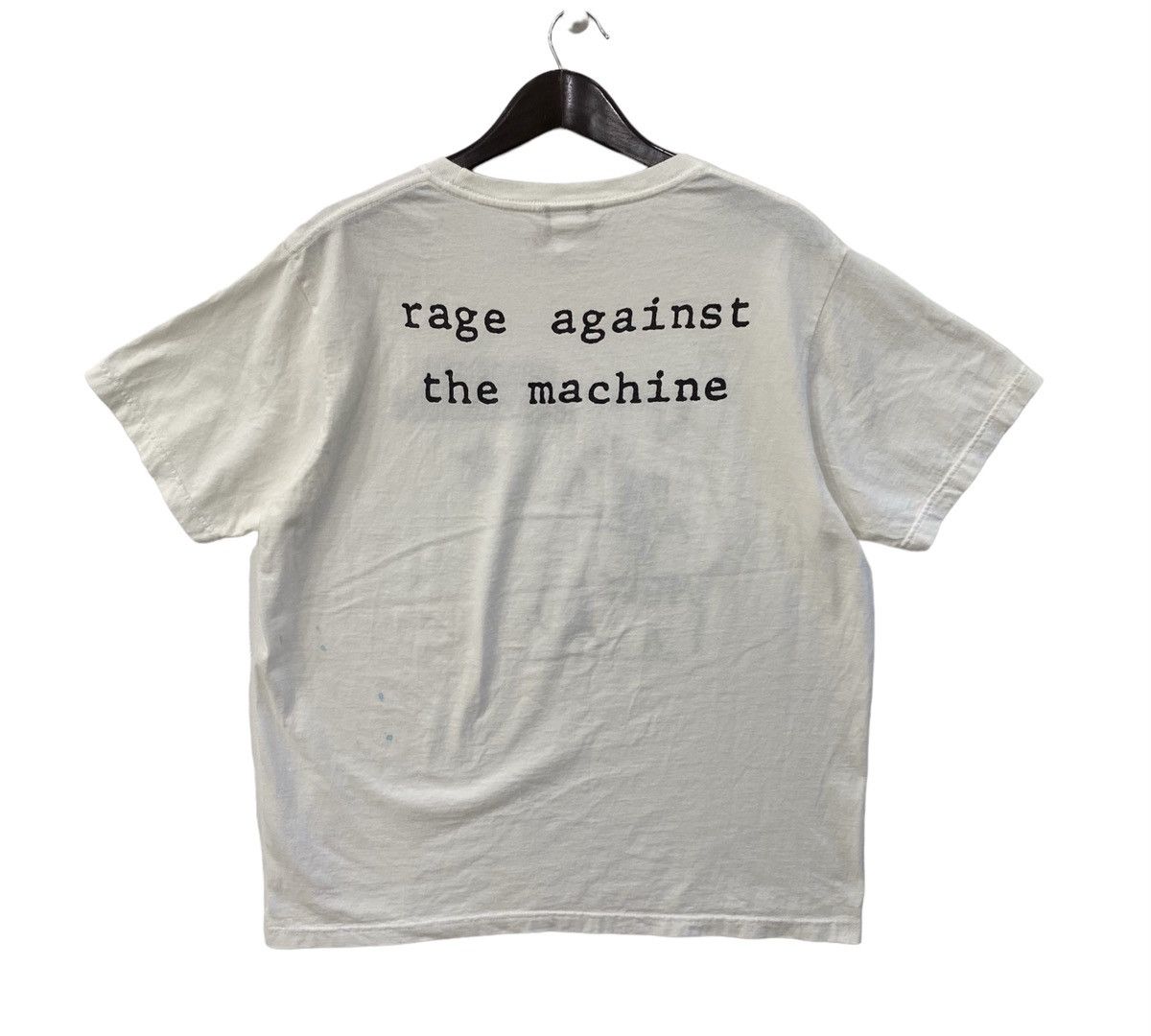 Band Tees VINTAGE RAGE AGAINST THE MACHINE band the battle of LA shirt Size US L / EU 52-54 / 3 - 2 Thumbnail