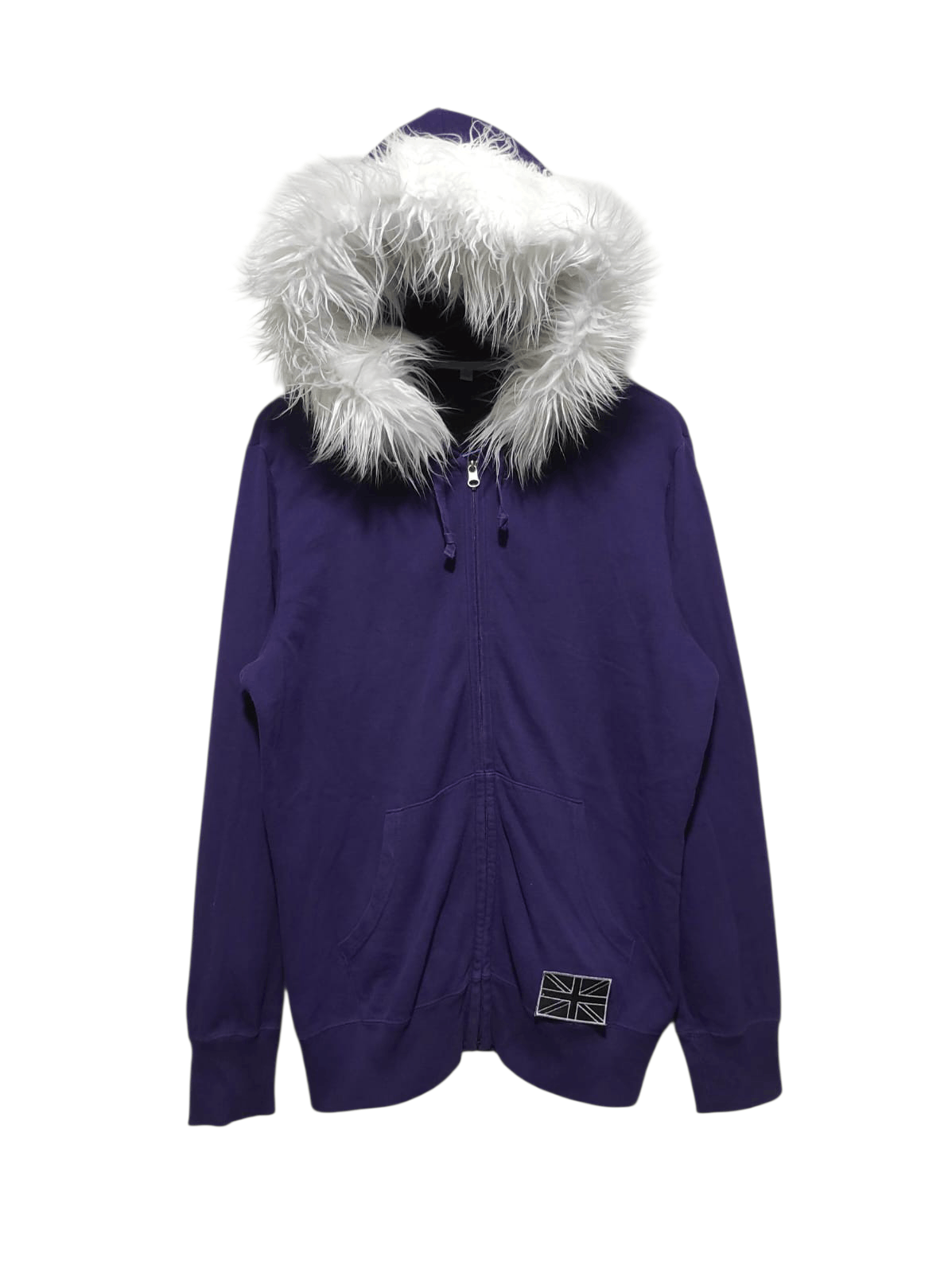 Uniqlo Uniqlo Purple zip fur hoodie ifsix LGB vkei style Size US L / EU 52-54 / 3 - 1 Thumbnail