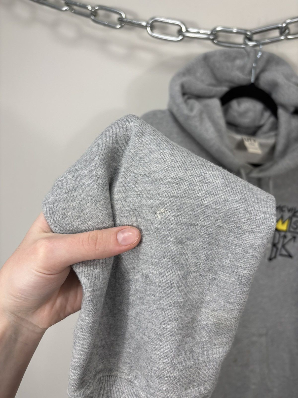 Uniqlo Uniqlo Jean Michel Basquiat Men’s Grey Classic Hoodie Size US L / EU 52-54 / 3 - 14 Thumbnail