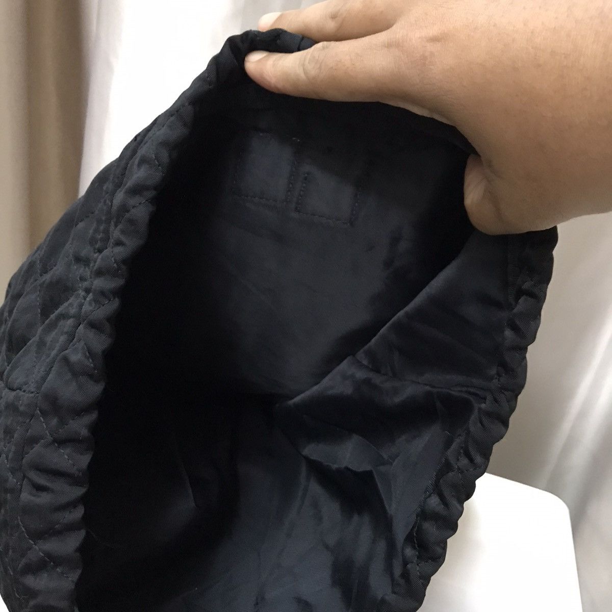 Designer × Sonia Rykiel Sonia Rykiel Quilted Nylon Single Button Mini Backpack Size ONE SIZE - 10 Thumbnail