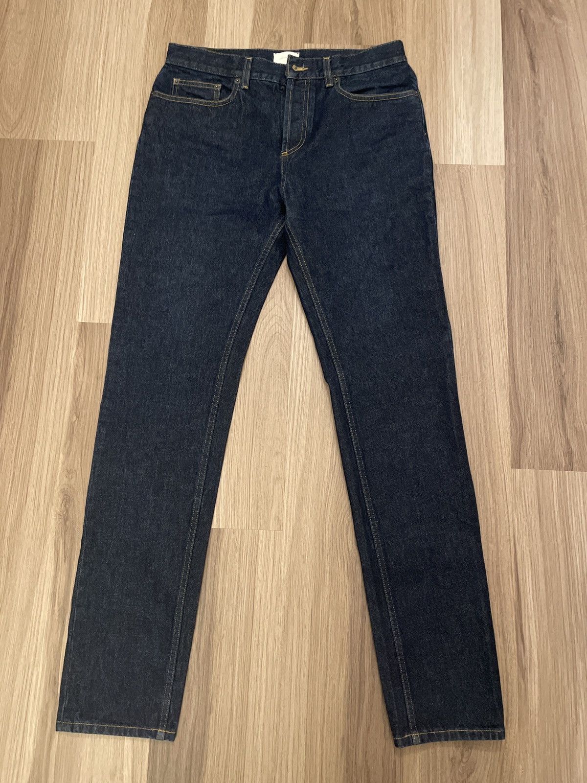 Aime Leon Dore Aime Leon Dore Slim Dark Wash Jeans Size US 32 / EU 48 - 1 Thumbnail