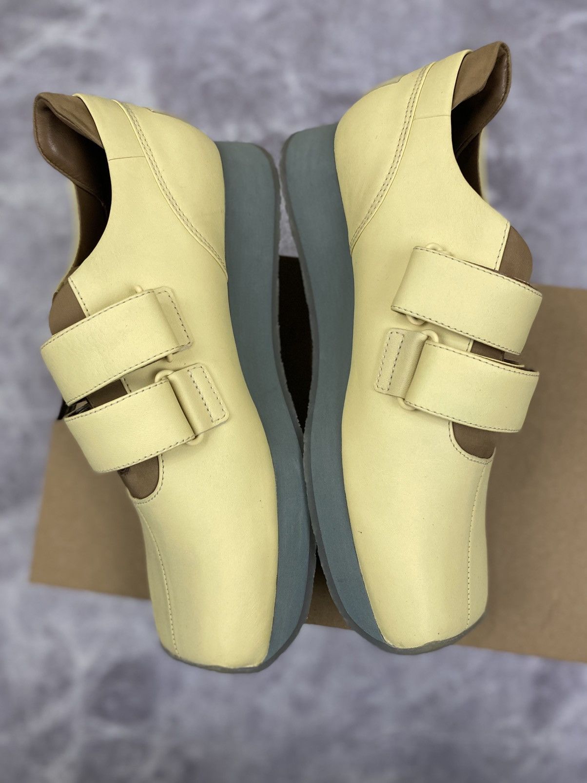 Eckhaus Latta Ugg X Eghaus Latta Square Toe Leather Low Top Sneakers 38 Size US 8 / IT 38 - 5 Thumbnail