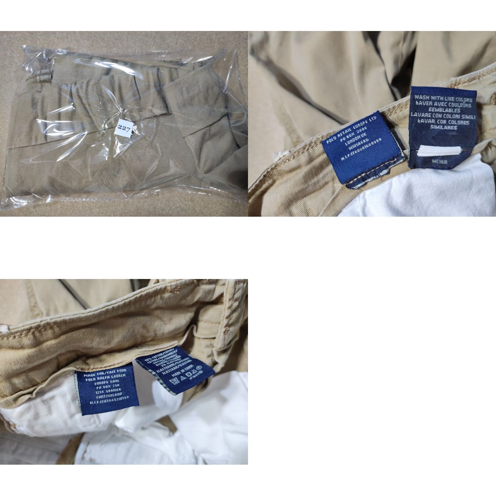 Polo Ralph Lauren Polo Ralph Lauren Vintage Chinos Womens Size 24 W24 Shorts Beige Pants Cuffed Size 42" / US 20 - 10 Thumbnail