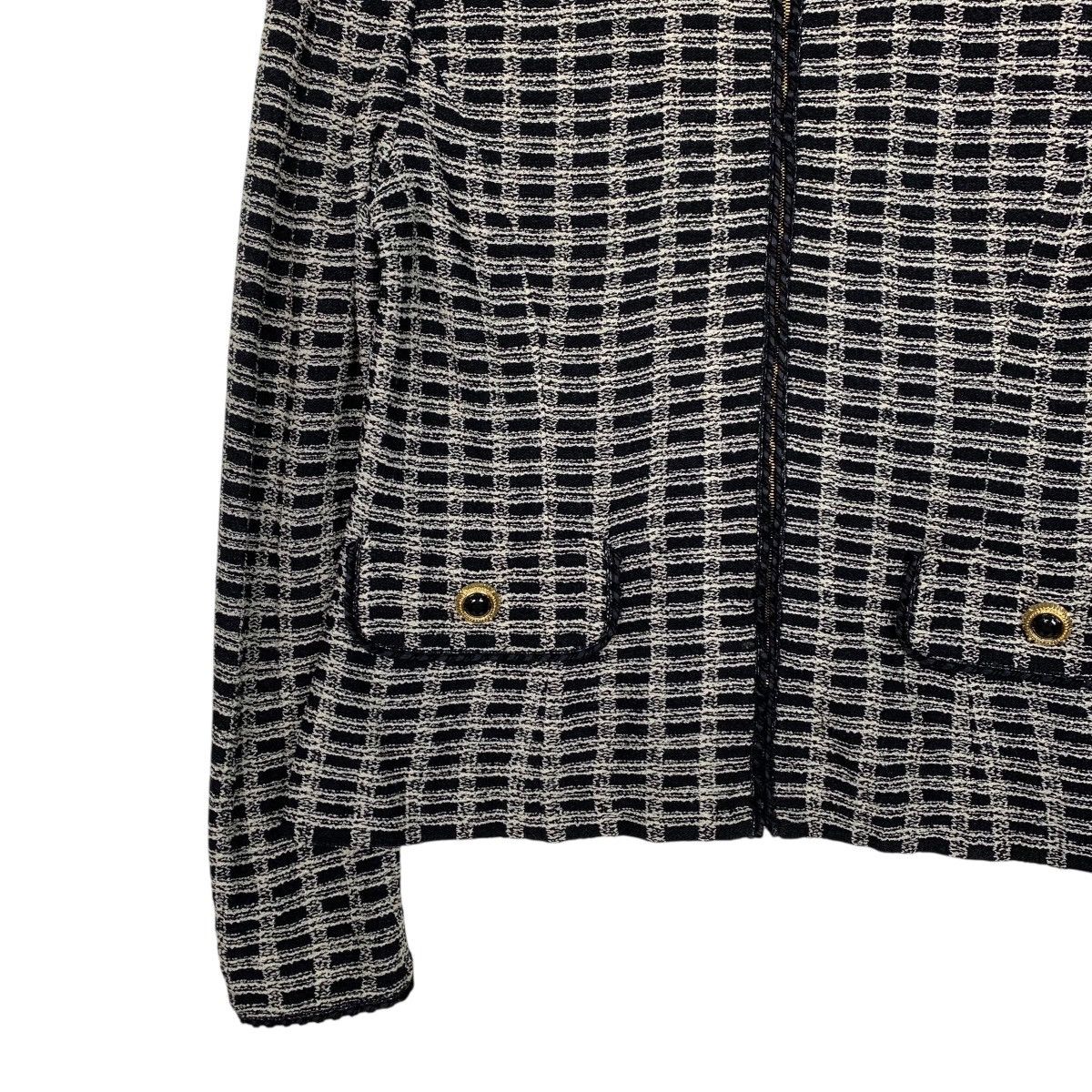 Other St John Collection By Marie Gray Checkered Jacket Size S / US 4 / IT 40 - 3 Thumbnail
