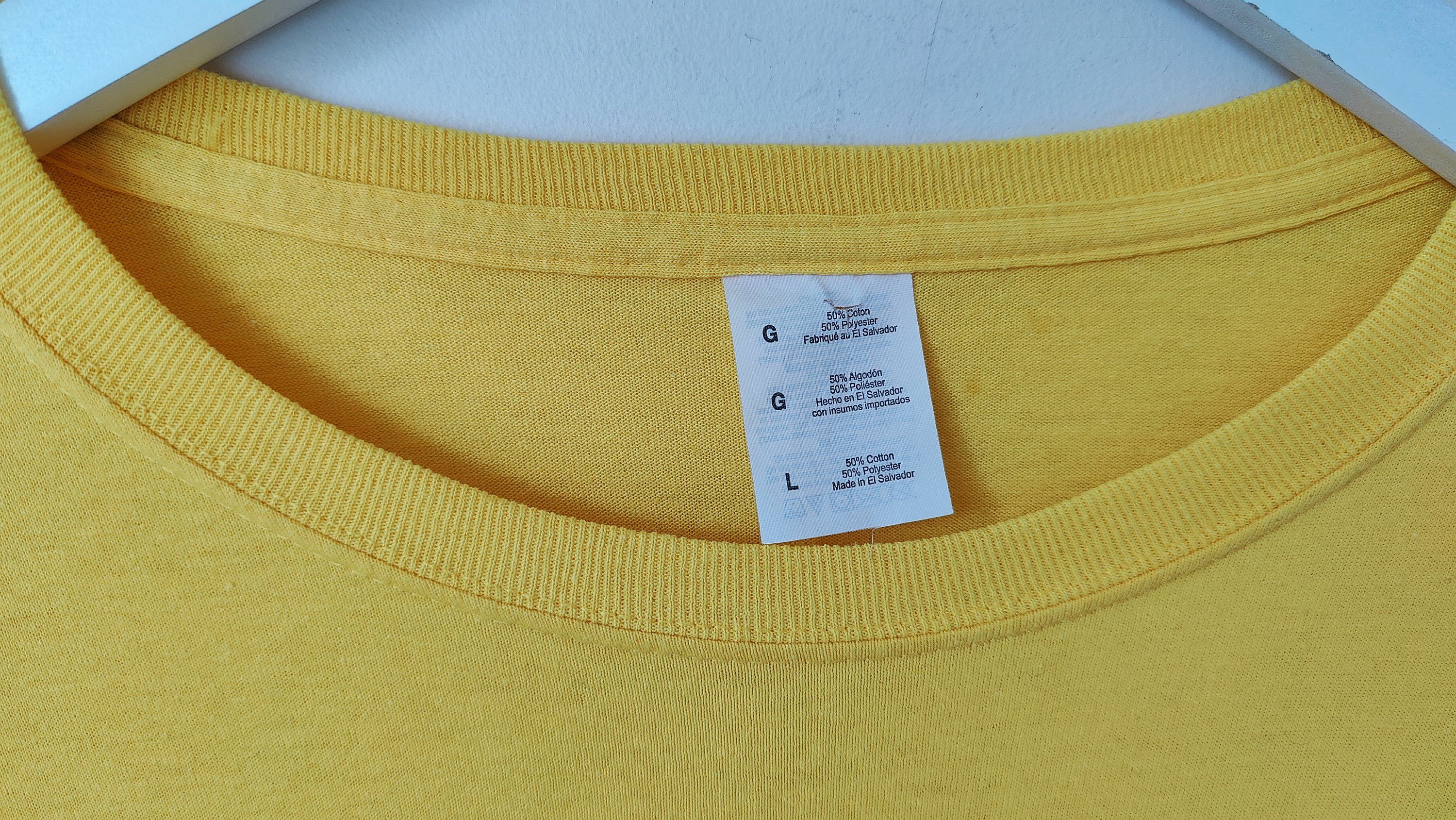 Band Tees Half Evil x Lil Skies 2018 1st Merch Yellow Longsleeve Size US L / EU 52-54 / 3 - 3 Thumbnail
