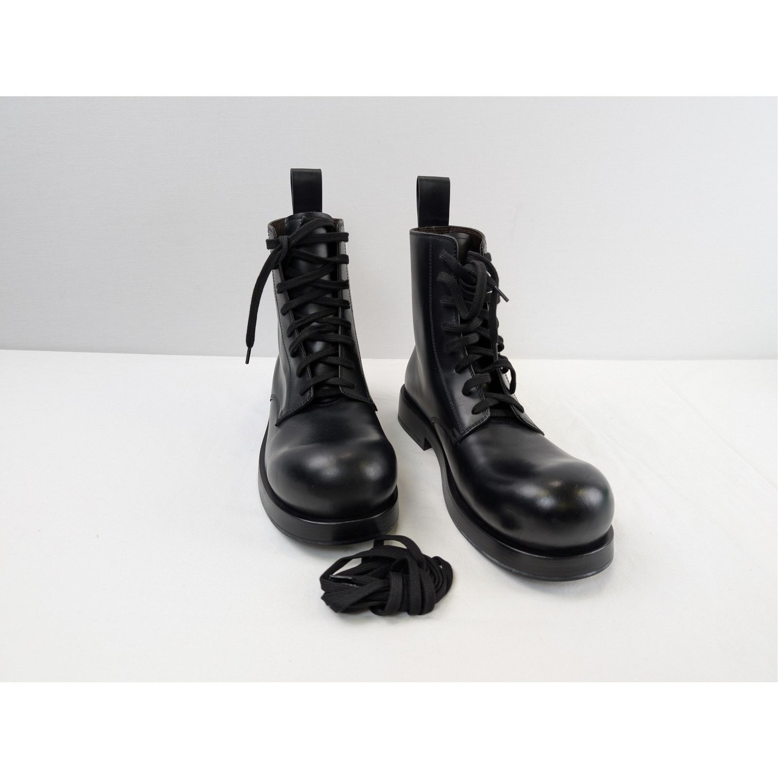 Bottega Veneta o1rshd1 Tokyo Brush Calf Rubber Ankle Boots in Black Size US 10 / EU 43 - 5 Thumbnail