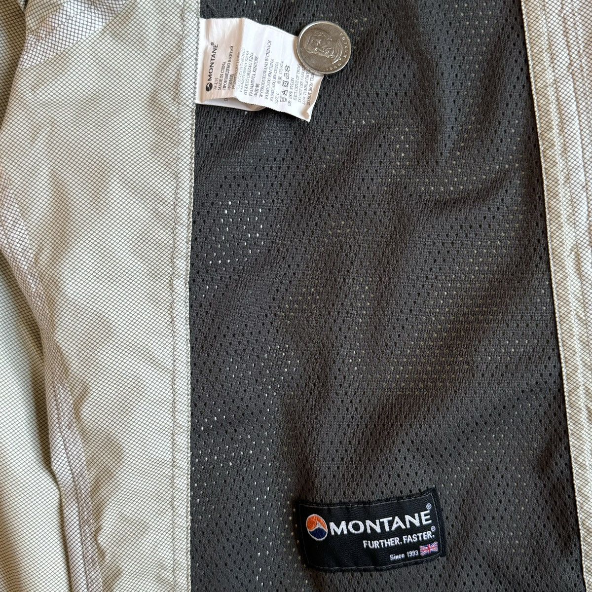 Montane Montane Pertex Shield Membrane Jacket Men’s L Gray Size US L / EU 52-54 / 3 - 7 Thumbnail