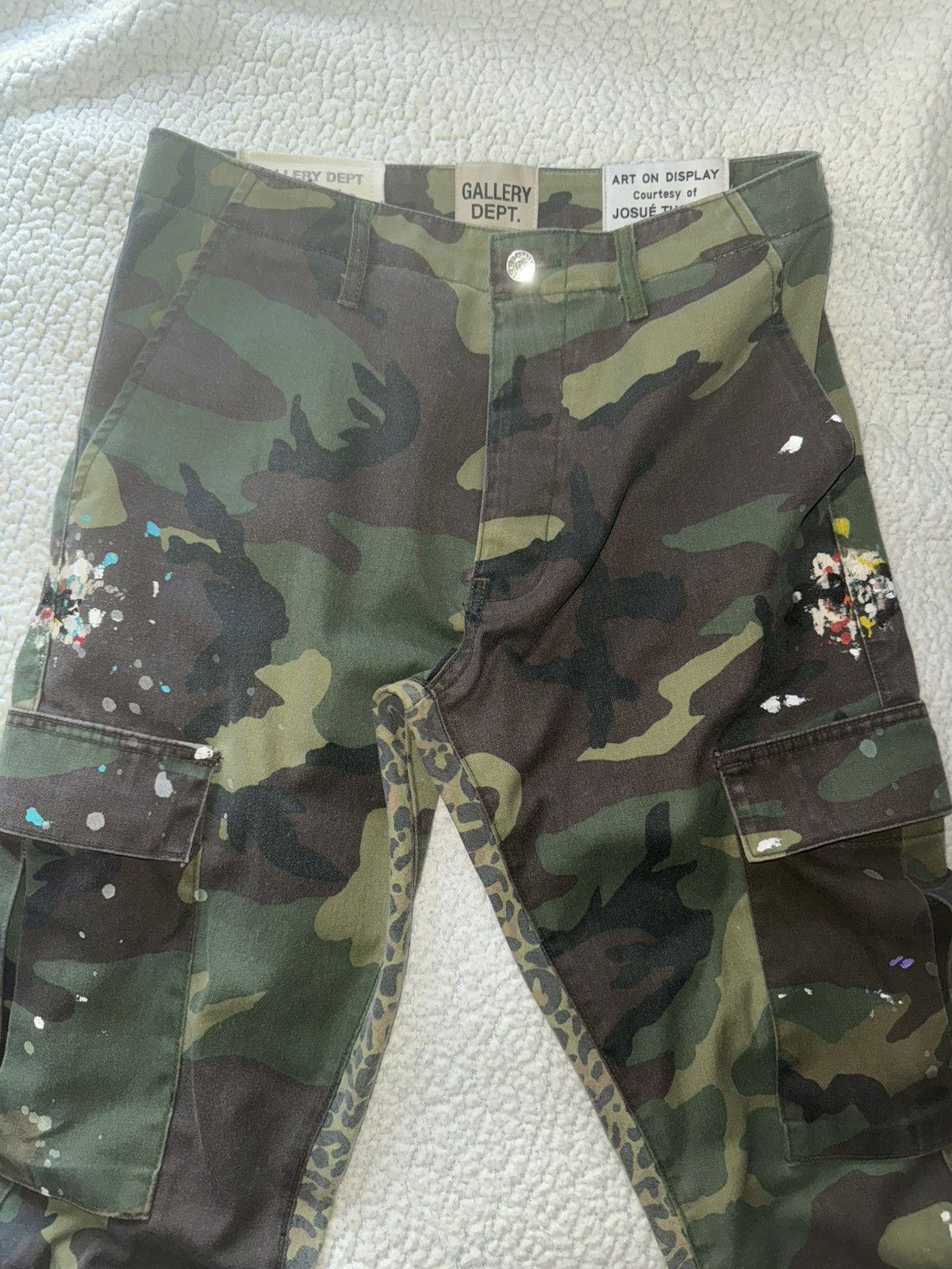 Gallery Dept. Gallery Dept. LA Camo Flare Pants Camo Army Size US 30 / EU 46 - 3 Thumbnail