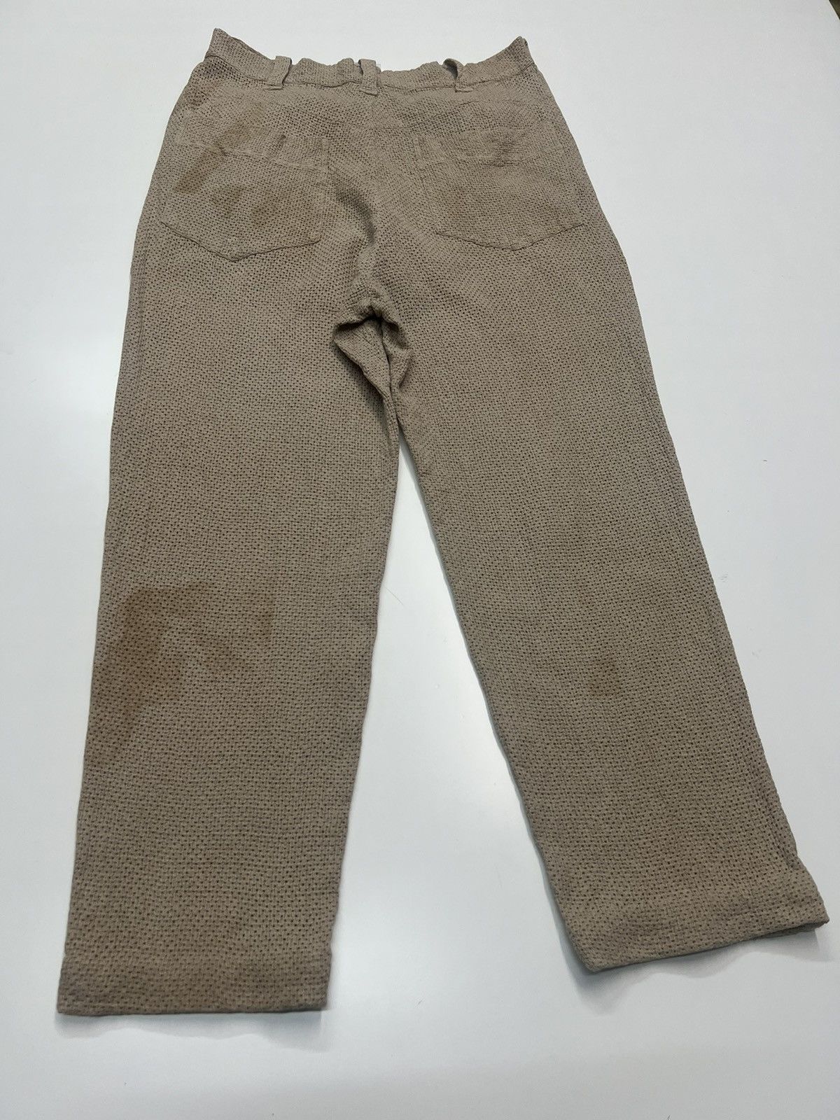 Issey Miyake ISSEY MIYAKE LINED MESH PANTS Size US 32 / EU 48 - 10 Thumbnail