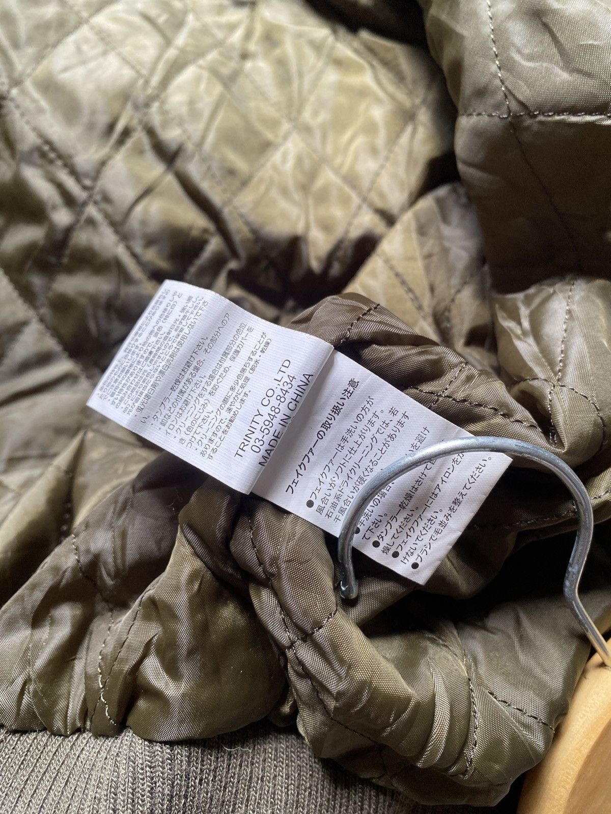 Japanese Brand If six was nine style // trinity bomber fur jacket Size US L / EU 52-54 / 3 - 6 Thumbnail