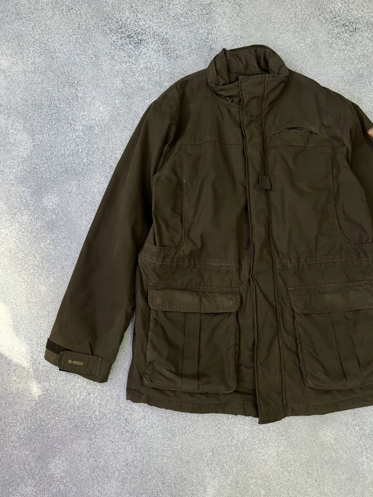 Fjallraven × Vintage Vintage Fjallraven Hunting Suit Hydratic G-1000 Green Forest Size US XL / EU 56 / 4 - 4 Thumbnail