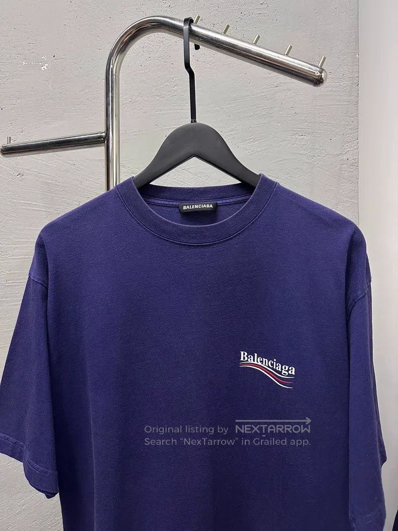 Balenciaga Balenciaga Blue Coca-Cola short-sleeve Size US S / EU 44-46 / 1 - 1 Thumbnail