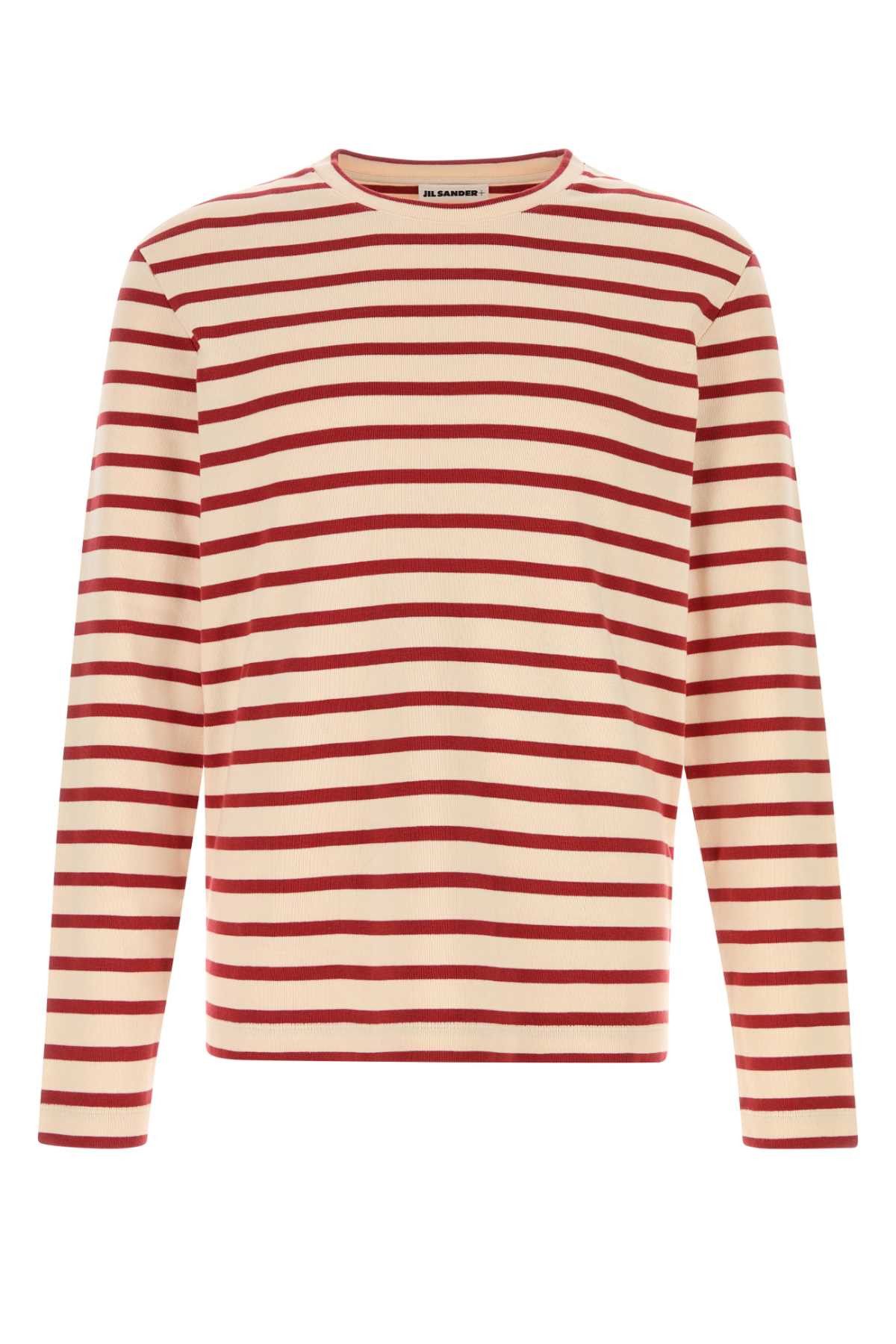 Jil Sander Embroidered Cotton T-Shirt Size US M / EU 48-50 / 2 - 1 Thumbnail