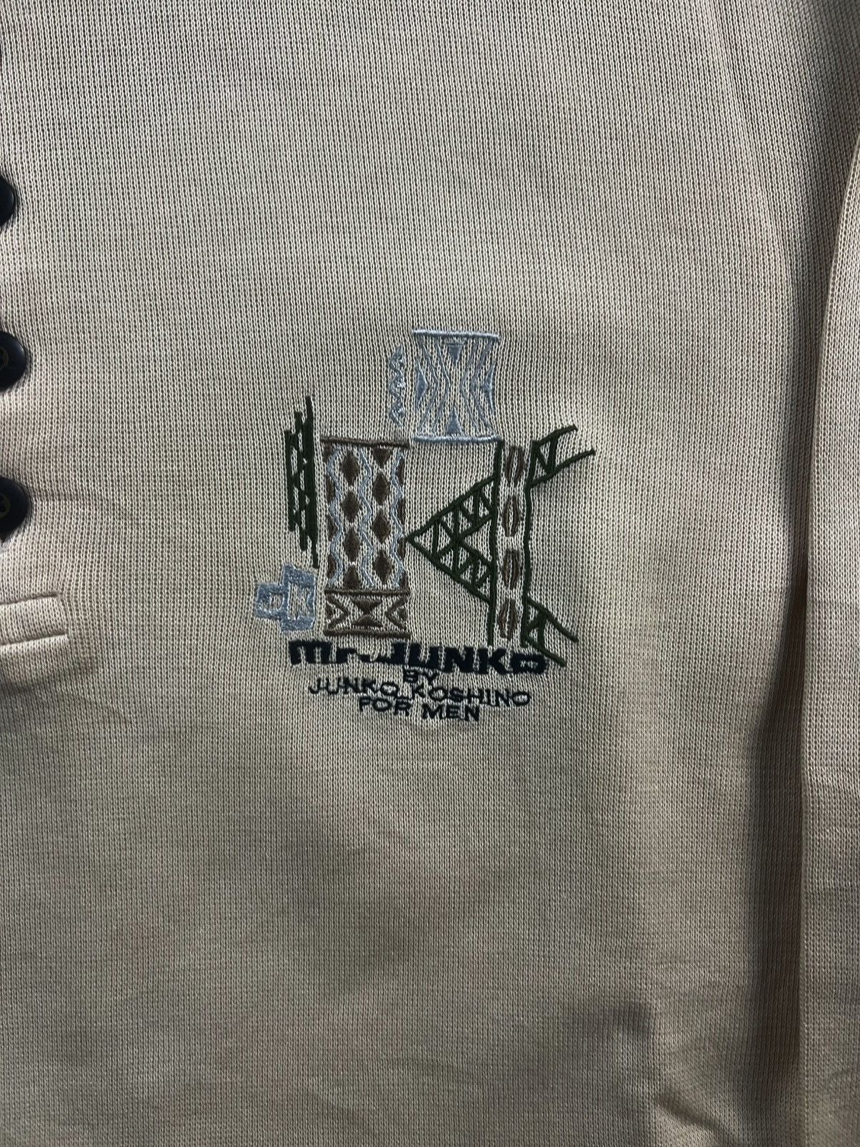 Mr. Junko Mr Junko Shimada Long Sleeve Polo Logo Size US XL / EU 56 / 4 - 4 Thumbnail