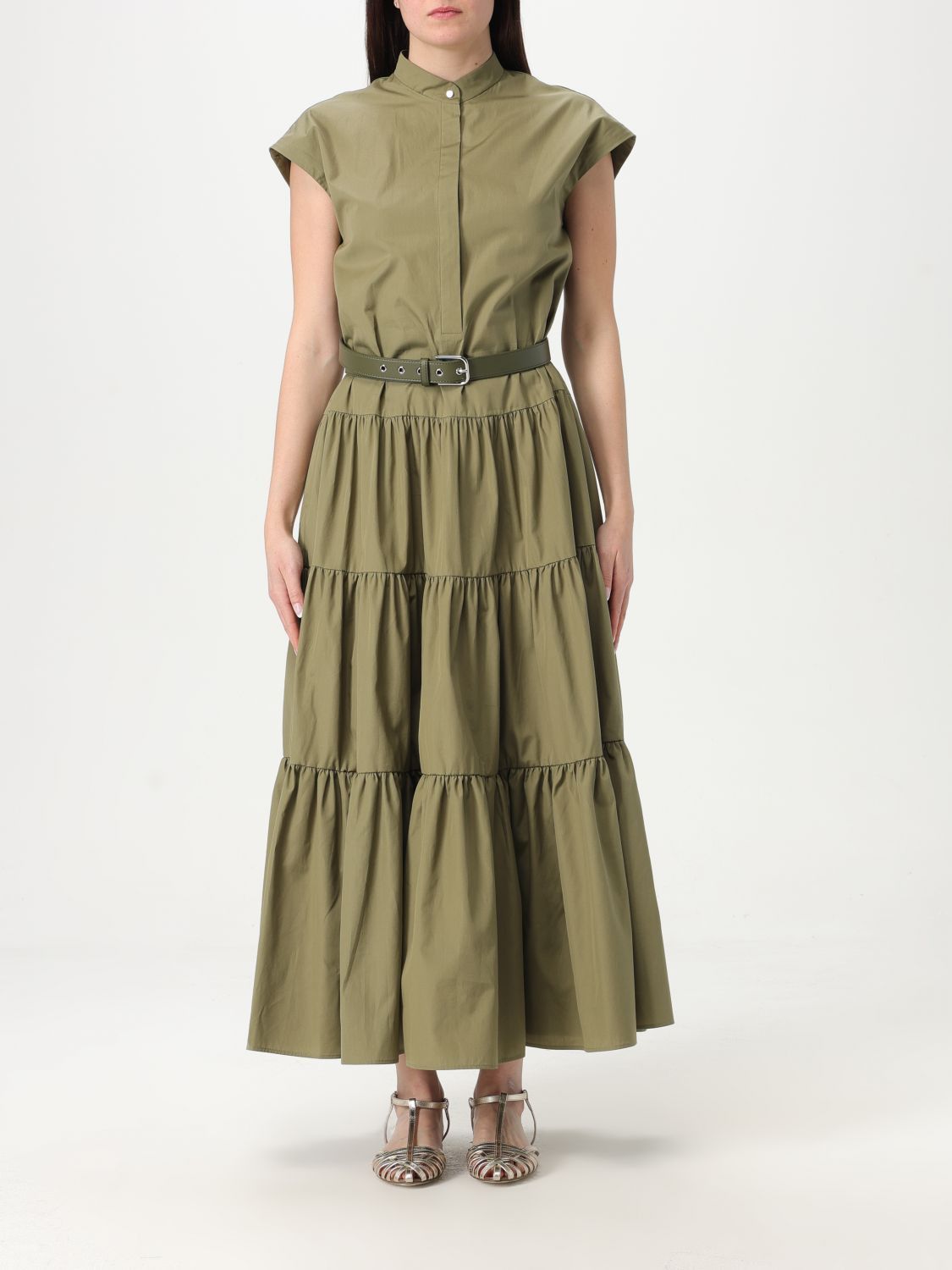 Max Mara Max Mara Dress Woman Green Size S / US 4 / IT 40 - 1 Preview