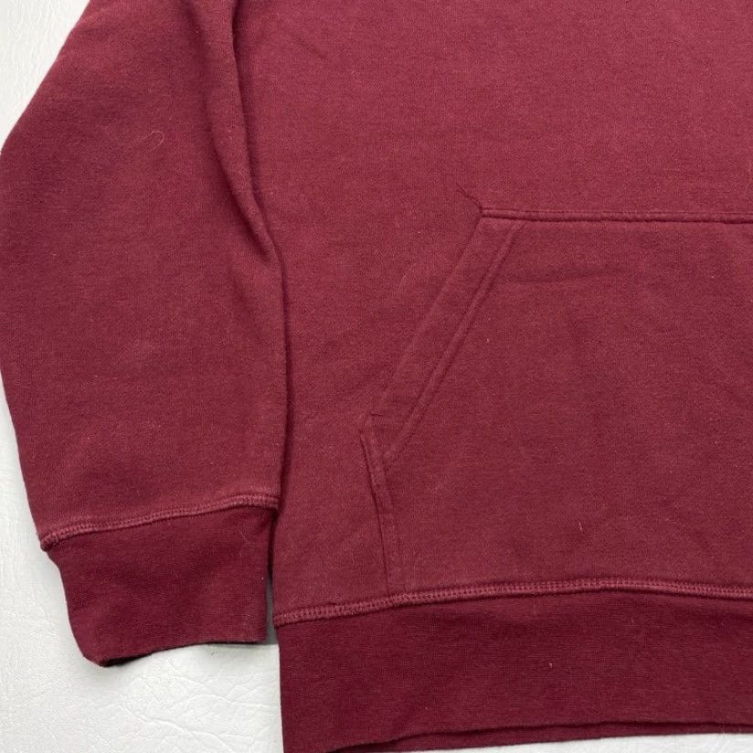 O'Neill O'NEILL Hoodie Large Maroon Pullover Hooded Logo Back Drawstring - Large Standard Fit - Men - Size L Size US L / EU 52-54 / 3 - 3 Thumbnail