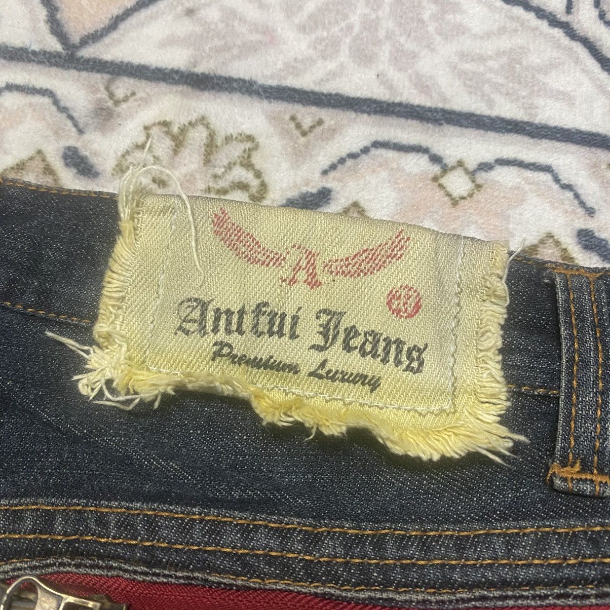 Japanese Brand Antfui Denim Zipper Jeans Size US 32 / EU 48 - 21 Thumbnail
