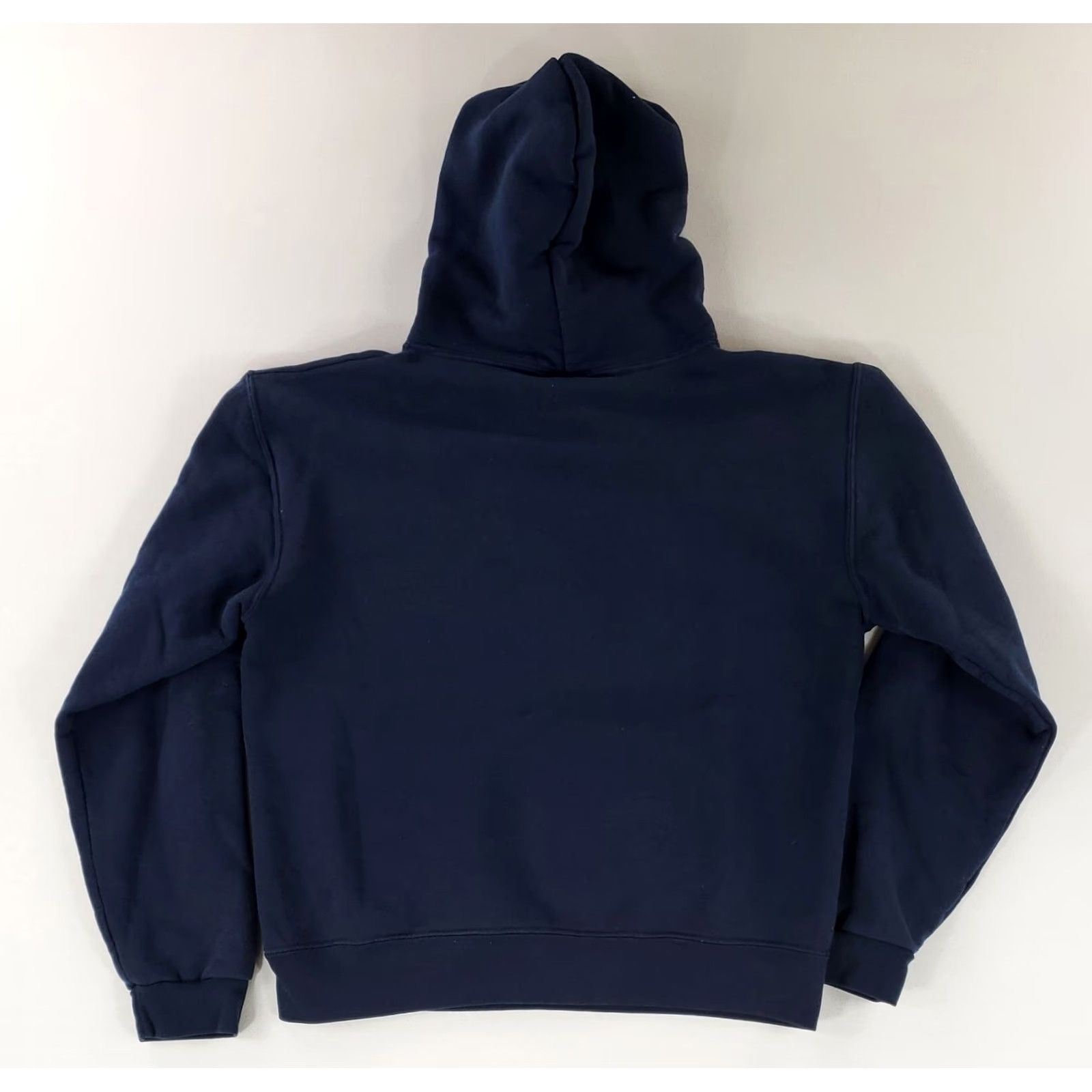 Vintage VINTAGE University Kansas Hoodie Sweatshirt VTG 90s Cotton Exchange Made USA Mens L Blue Sweatshirt Pullover Cotton Exchange Mens L Baseball? Size US L / EU 52-54 / 3 - 4 Thumbnail