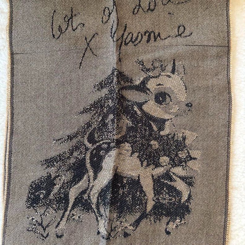 Vivienne Westwood Vivienne Westwood Little Deer Pampas scarf Size ONE SIZE - 2 Thumbnail