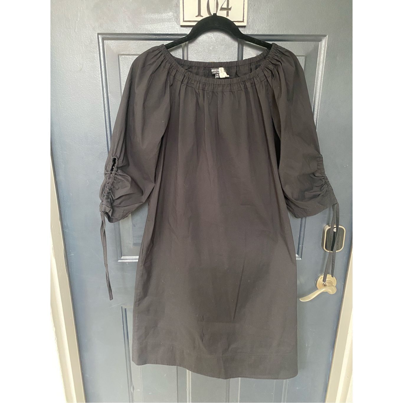 Lafayette 148 New York *Keene A-Line Black Dress, Women's Si