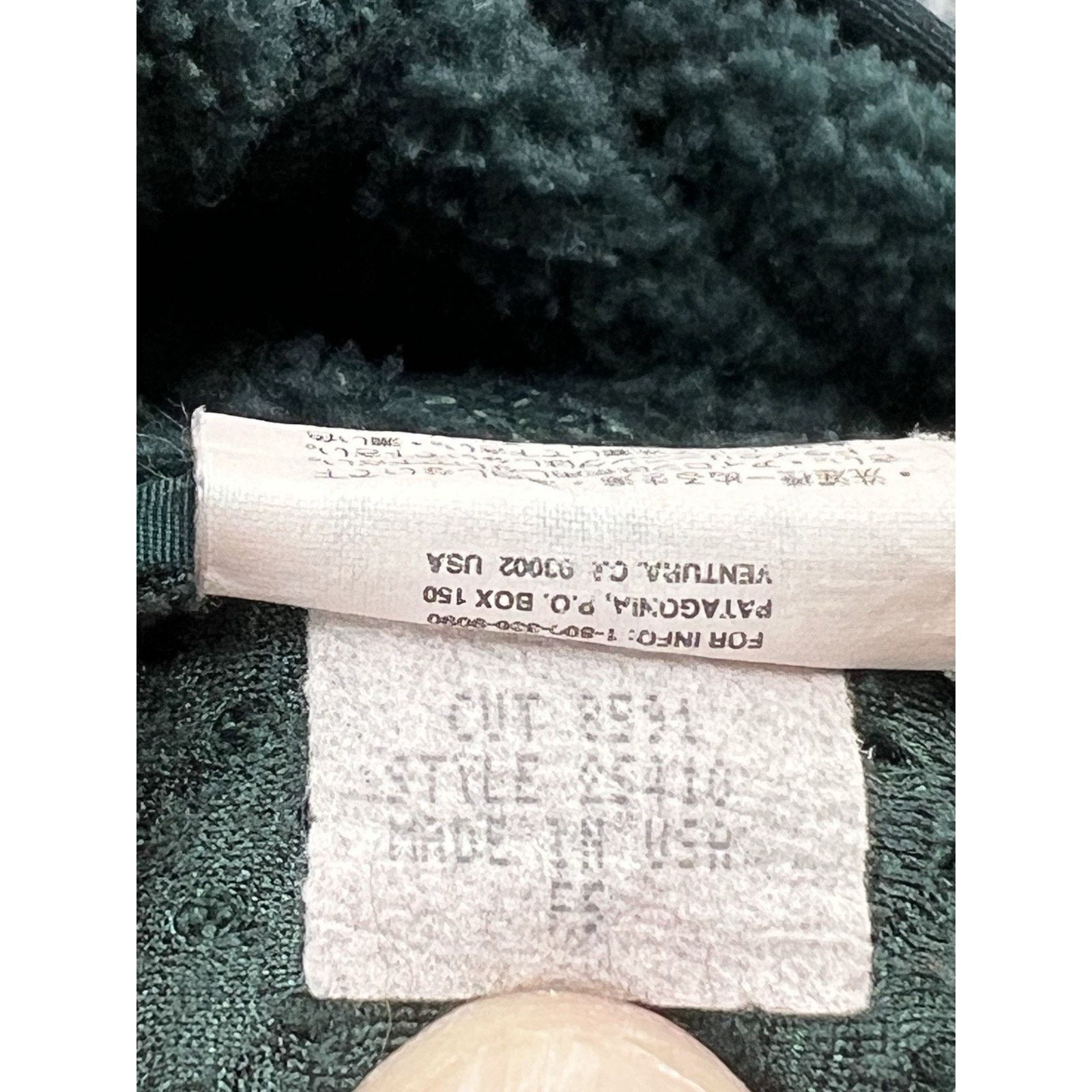 Patagonia Patagonia 25410 Green Synchilla Fleece Jacket Size Medium Size US M / EU 48-50 / 2 - 4 Thumbnail