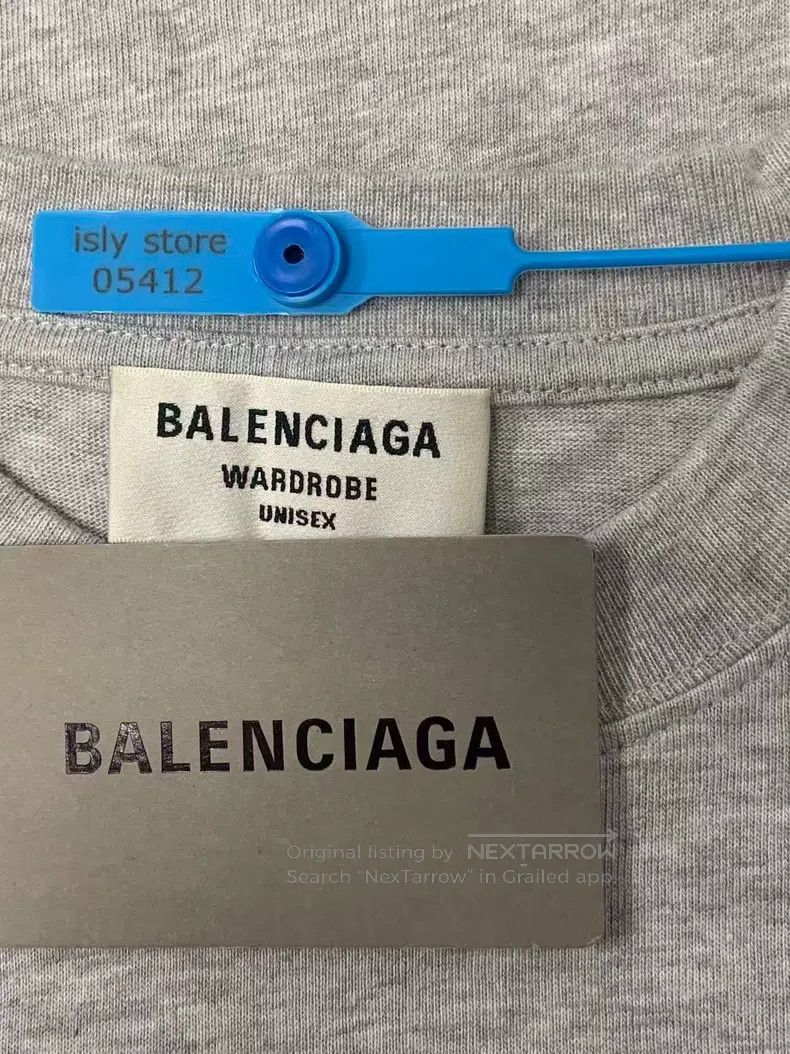 Balenciaga Balenciaga Vintage Plaid Short Sleeve T-Shirt in Grey Size US XS / EU 42 / 0 - 4 Thumbnail