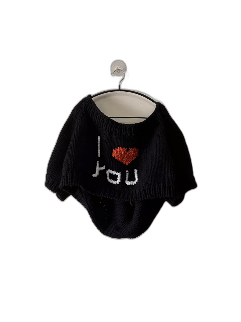 Raf Simons raf simons "i love you" knit sweater Size US S / EU 44-46 / 1 - 1 Thumbnail