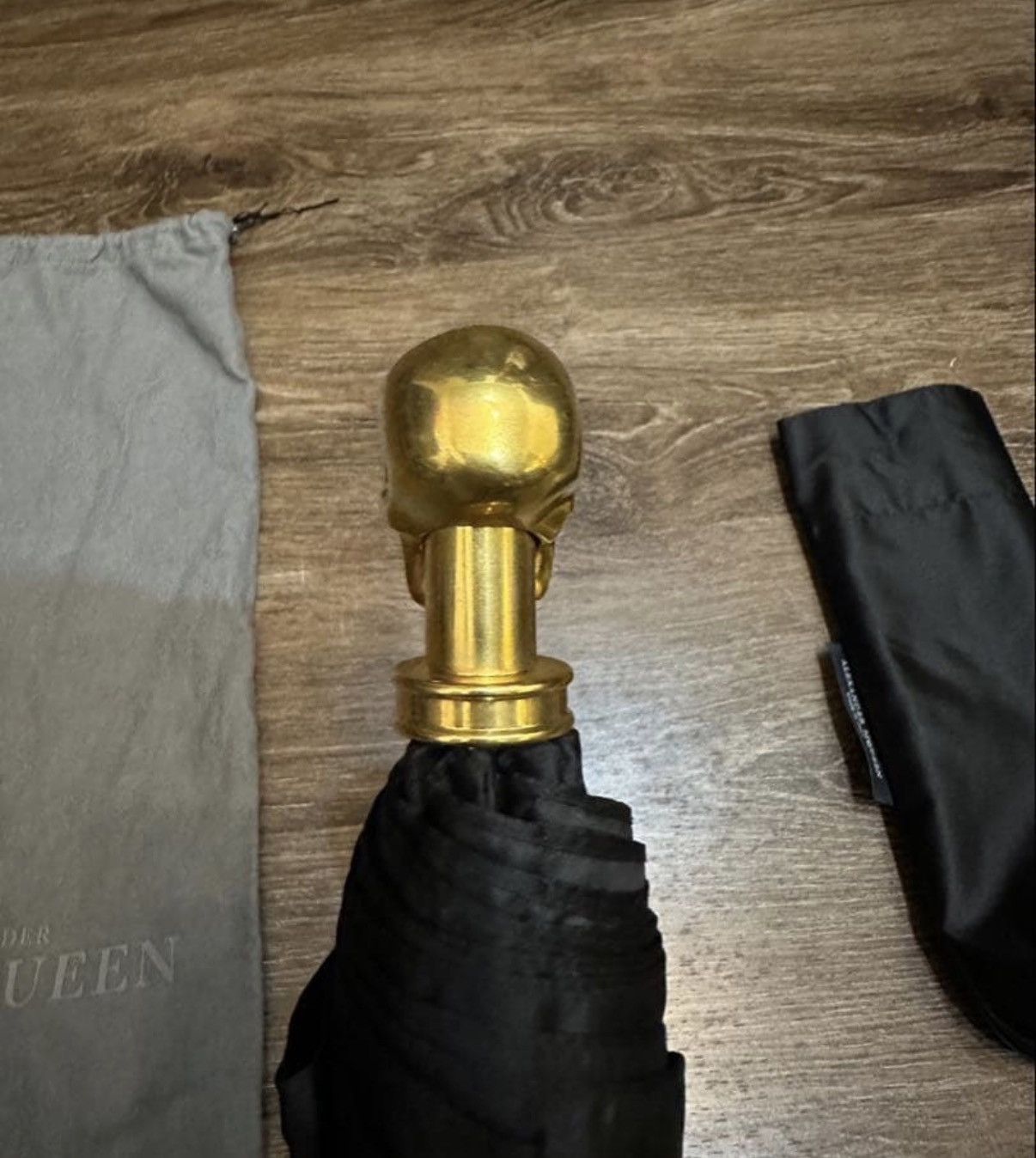Alexander McQueen Alexander McQueen Skull Umbrella Size ONE SIZE - 4 Thumbnail