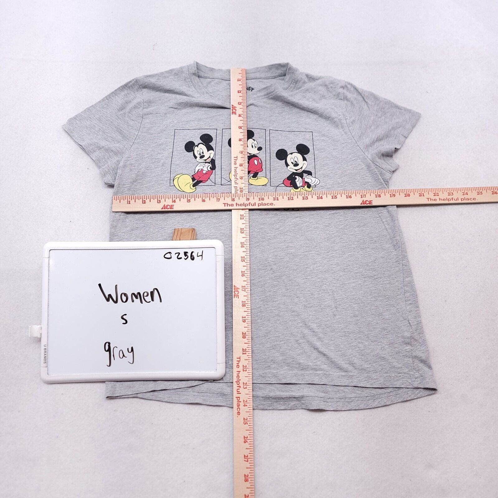 Disney Disney Mickey Mouse T Shirt Adult Womens Size Small S Gray Size S / US 4 / IT 40 - 7 Thumbnail