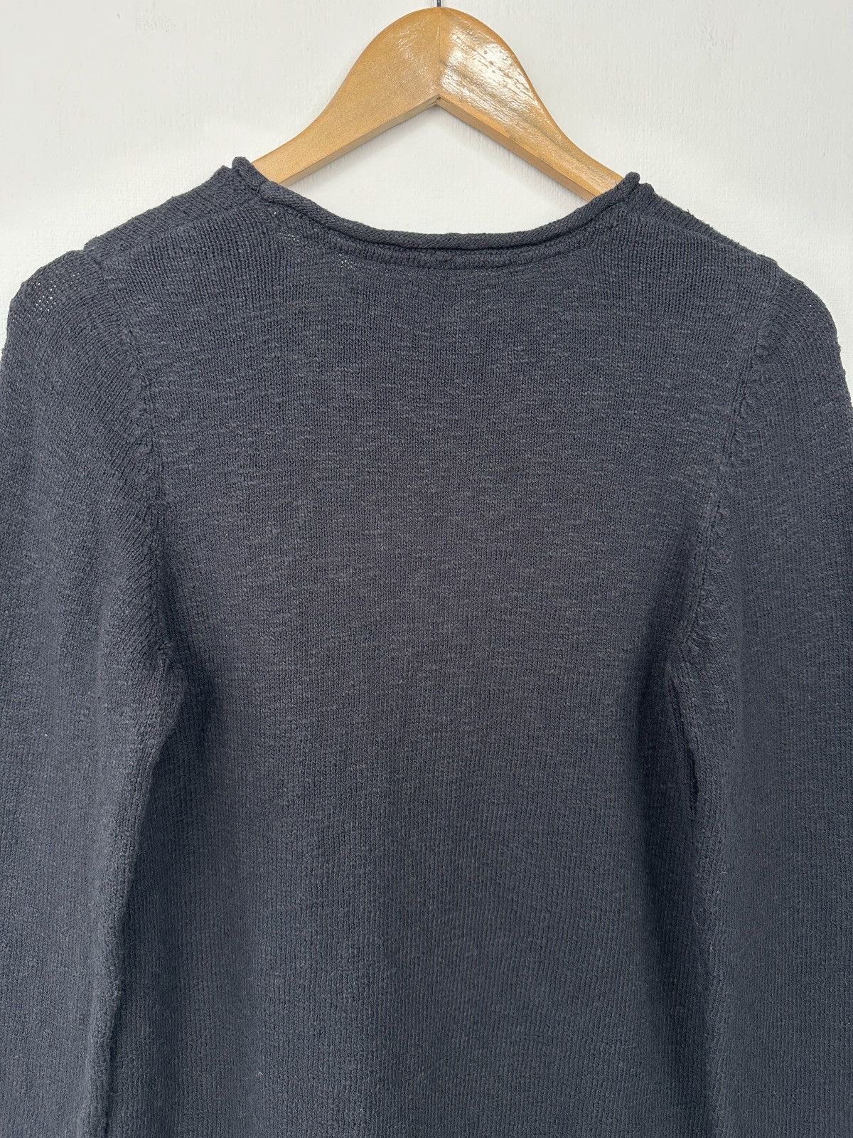 Gudrun Sjoden GUDRUN SJODEN 100% Organic Cotton Black Basic Sweater Size XS / US 0-2 / IT 36-38 - 7 Thumbnail
