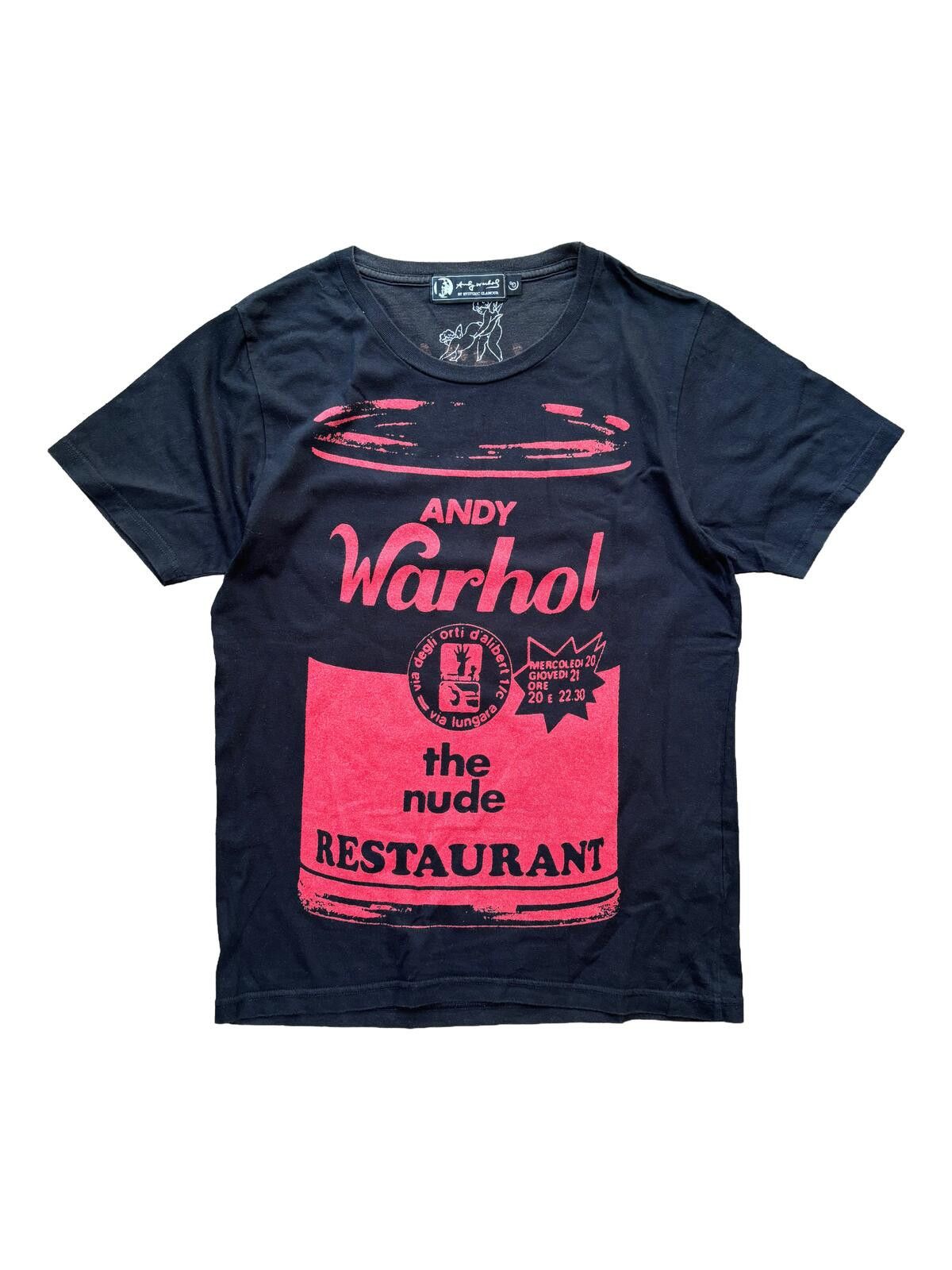 Hysteric Glamour Hysteric Glamour Andy Warhol T-Shirt Black Red Small Size US S / EU 44-46 / 1 - 1 Thumbnail
