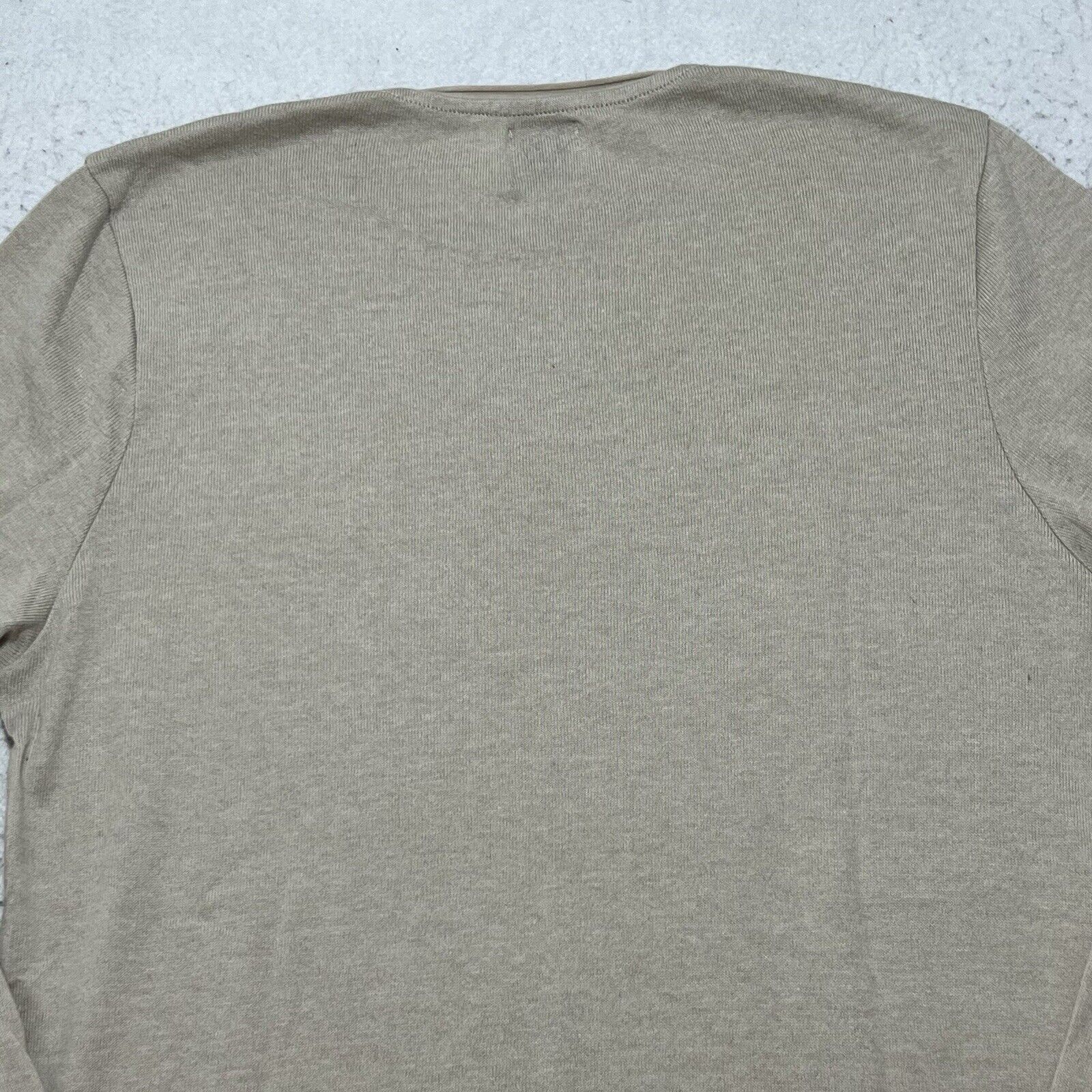 Zara Zara Long Sleeve Lightweight T Shirt Elastic Waist Beige Size M / US 6-8 / IT 42-44 - 11 Thumbnail