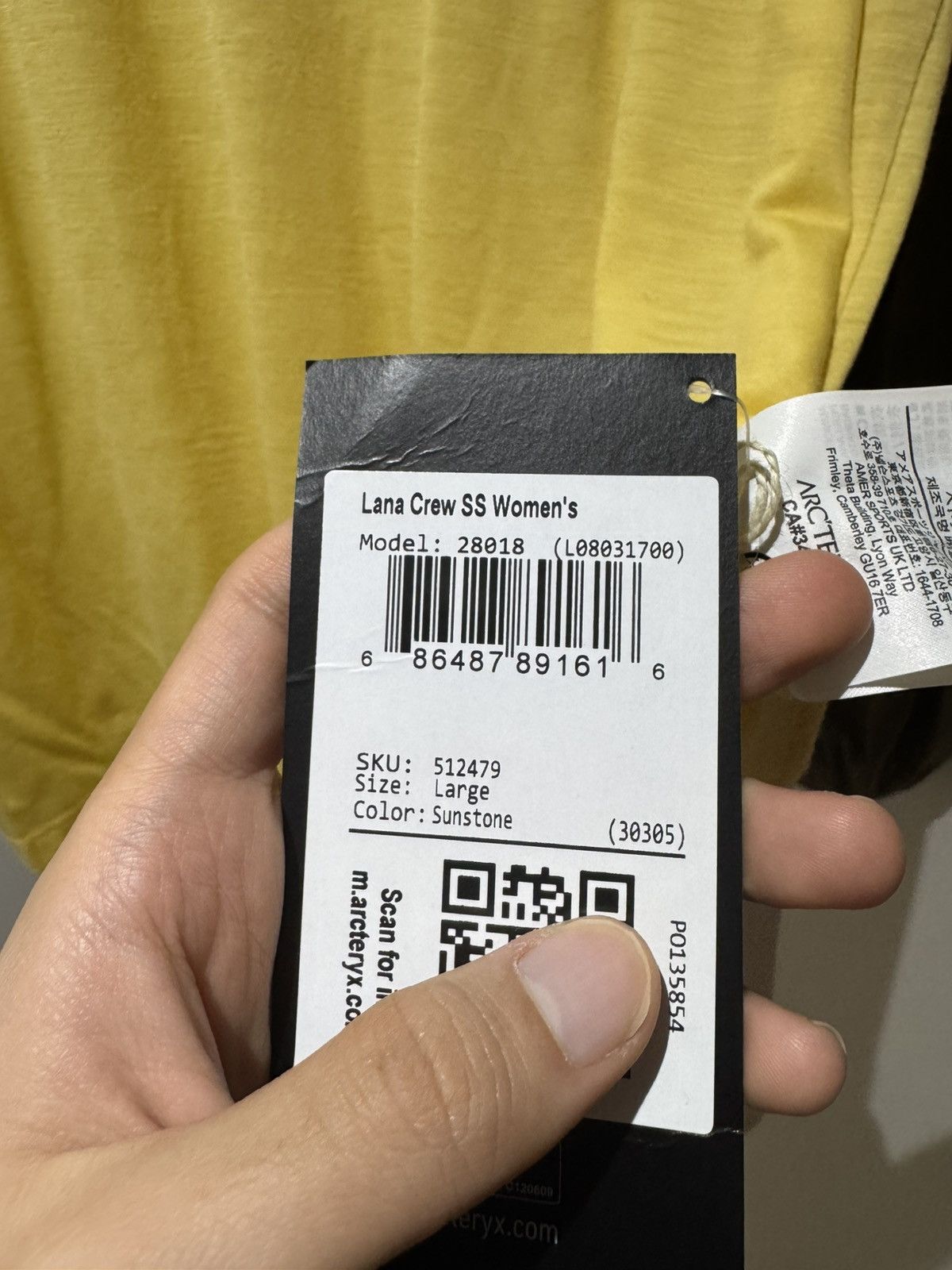 Arc'teryx Arcteryx Lana crew SS Women Tee shirt with sporty cutting Size L / US 10 / IT 46 - 6 Thumbnail