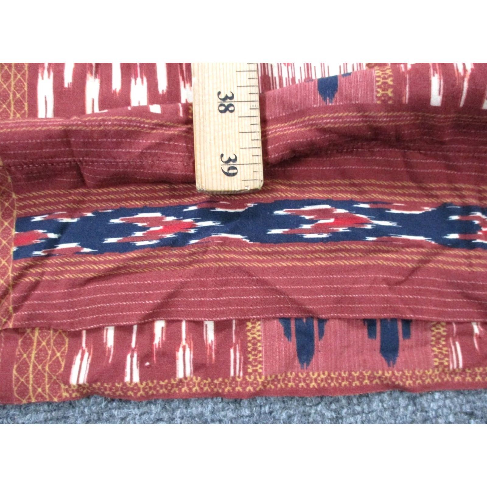 Faherty Faherty Dress Womens XS Western Aztec Maxi Basic Summer Boho Breathable Summer Geometric Long Sleeve Crew Neck Pullover Casual Linen Knit Multicolor Size XS / US 0-2 / IT 36-38 - 4 Thumbnail