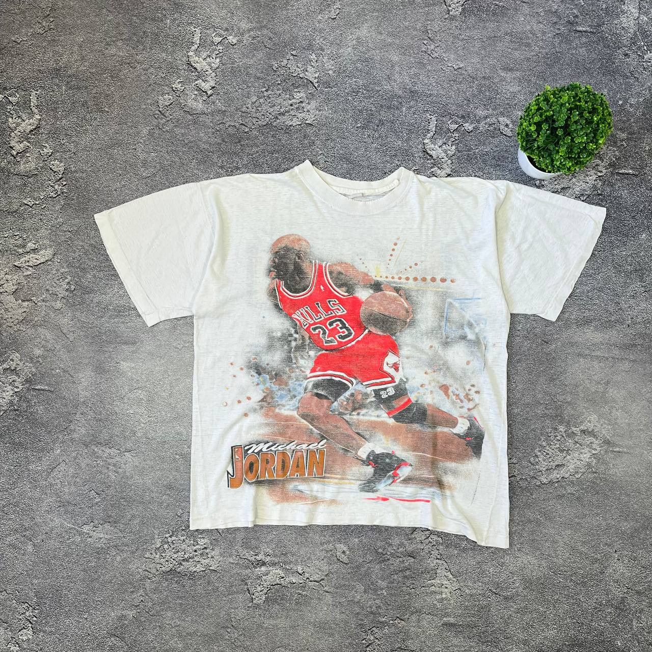 n*6様 希少　90年代 Michael Jordan Bulls Tシャツ Vintage Michael Jordan T Shirt Bulls Vintage Michael Jordan #23